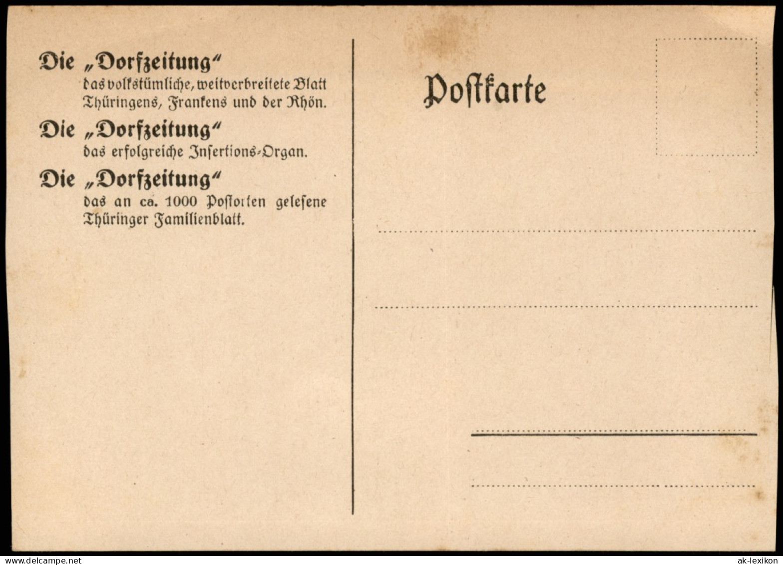 Ansichtskarte Hildburghausen Festumzug Vertreter Der Kooperationen 1922 - Hildburghausen