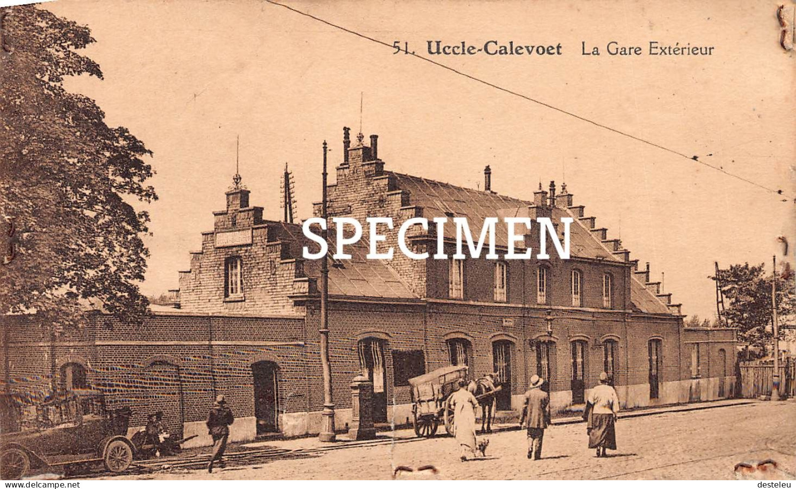 La Gare Exterieure Calevoet - Uccle - Ukkel - Uccle - Ukkel