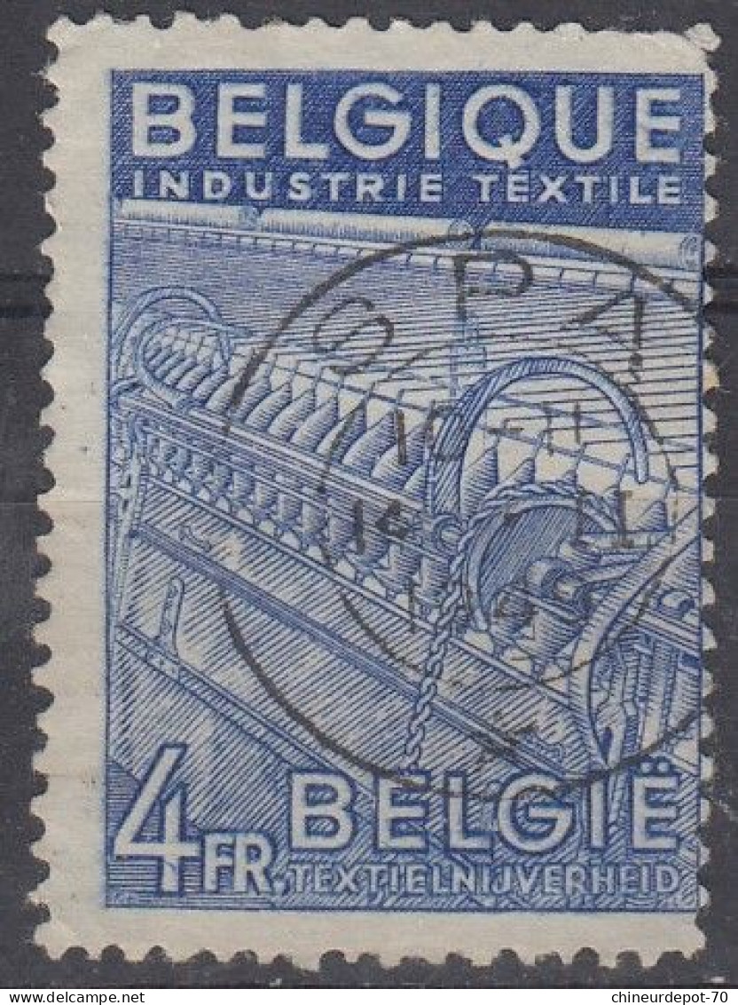 INDUSTRIE TEXTILE Cachet Spa - Used Stamps