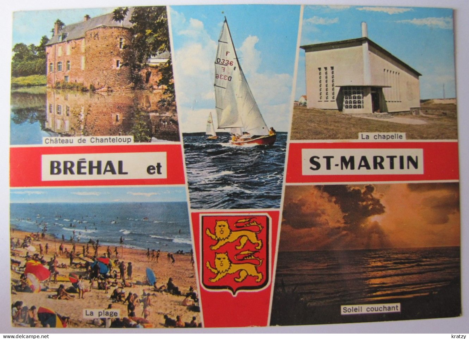 FRANCE - MANCHE - BREHAL - SAINT-MARTIN - Vues - Brehal