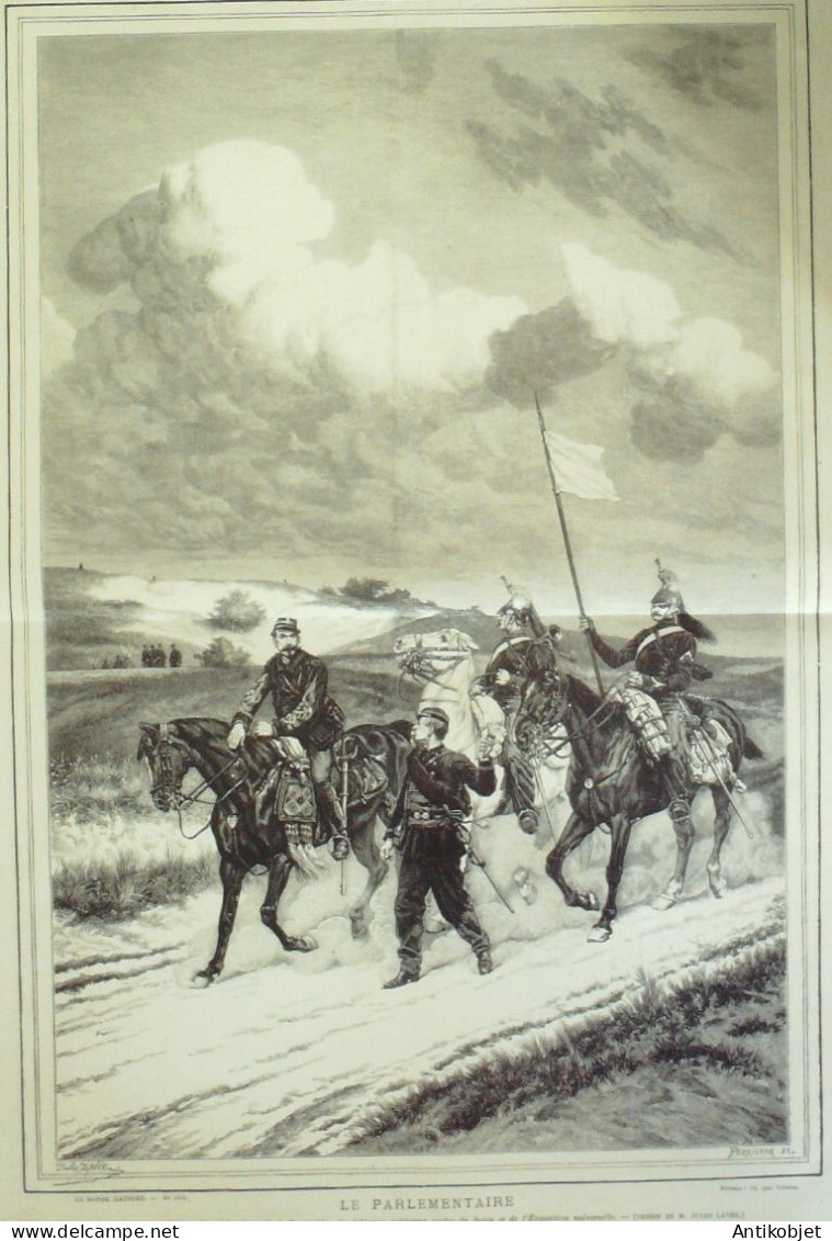 Le Monde Illustré 1878 N°1111 Marseille (13) Madrid Reine Mercédes Berlin Congrès - 1850 - 1899