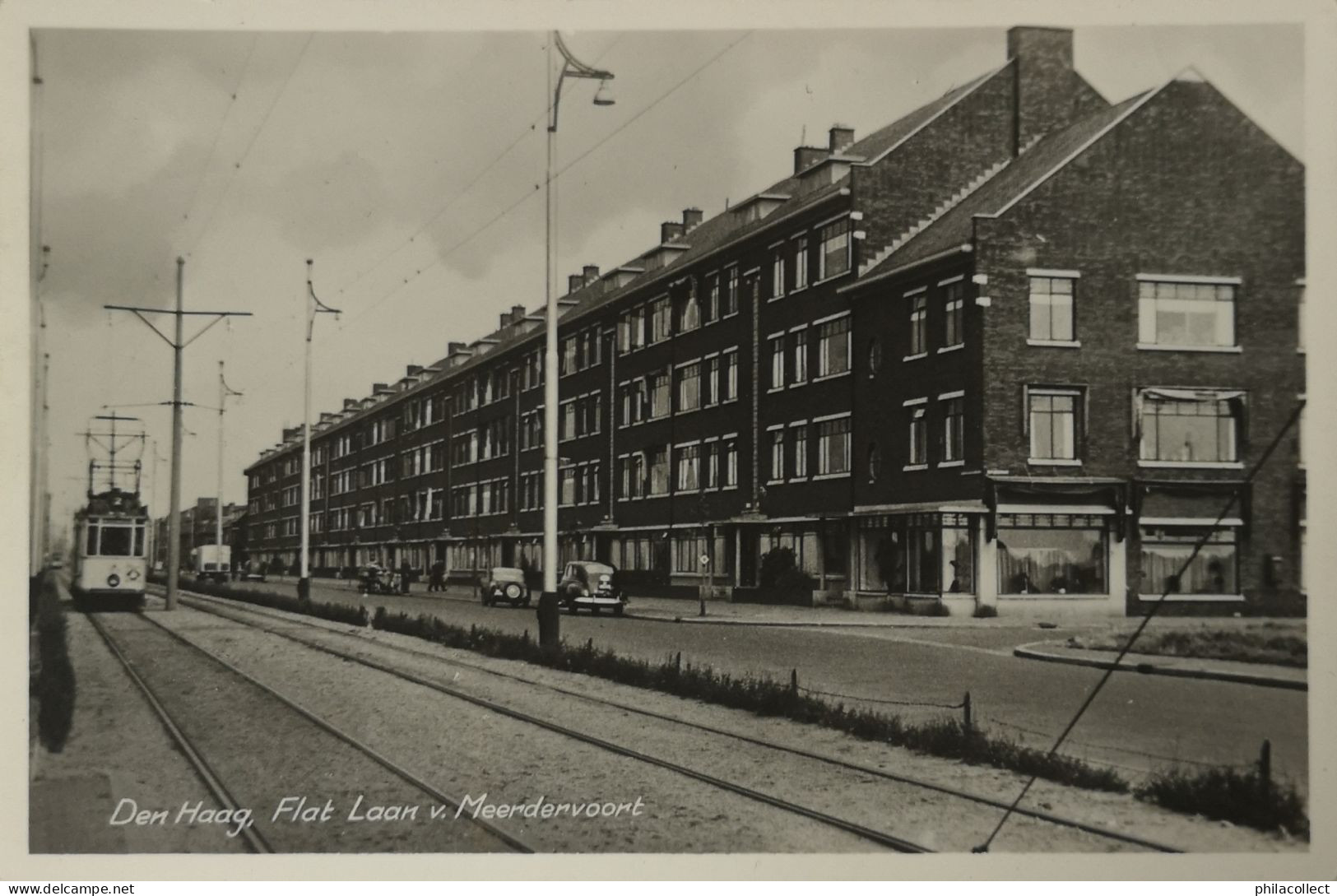 Den Haag ('s Gravenhage) Flat Laan V. Meerdervoort (Tram) 19?? - Den Haag ('s-Gravenhage)