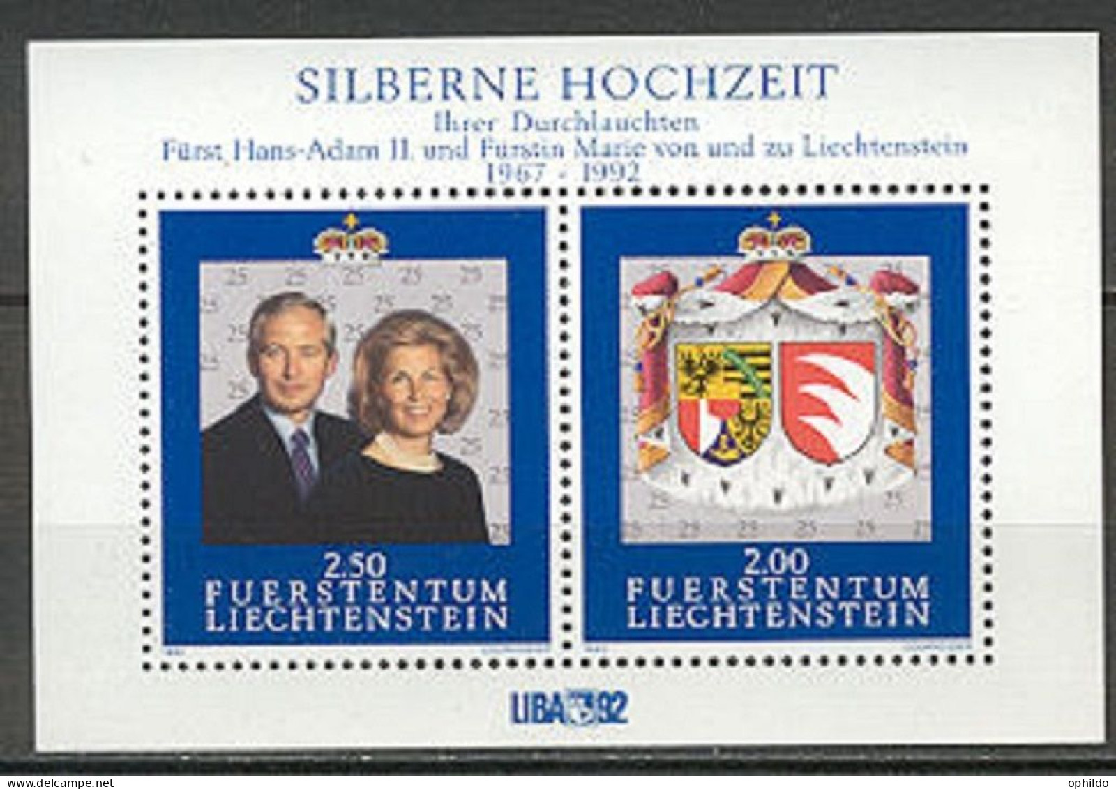 Liechtenstein Yvert BF 17  * * TB - Blocs & Feuillets