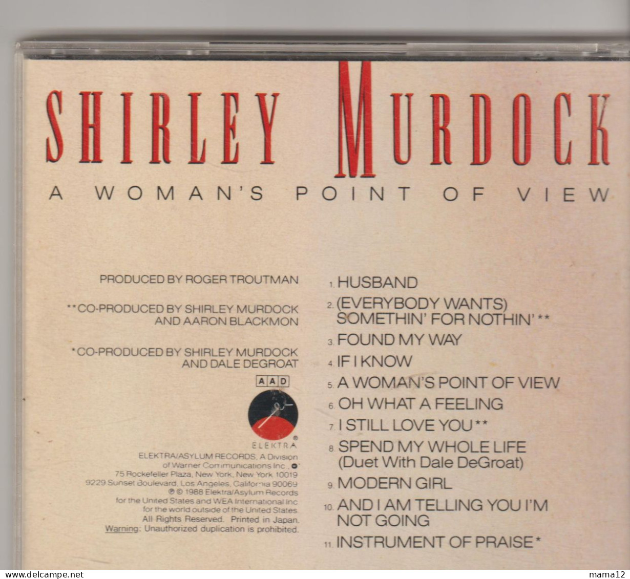 MURDOC SHYRLEY - Other - French Music