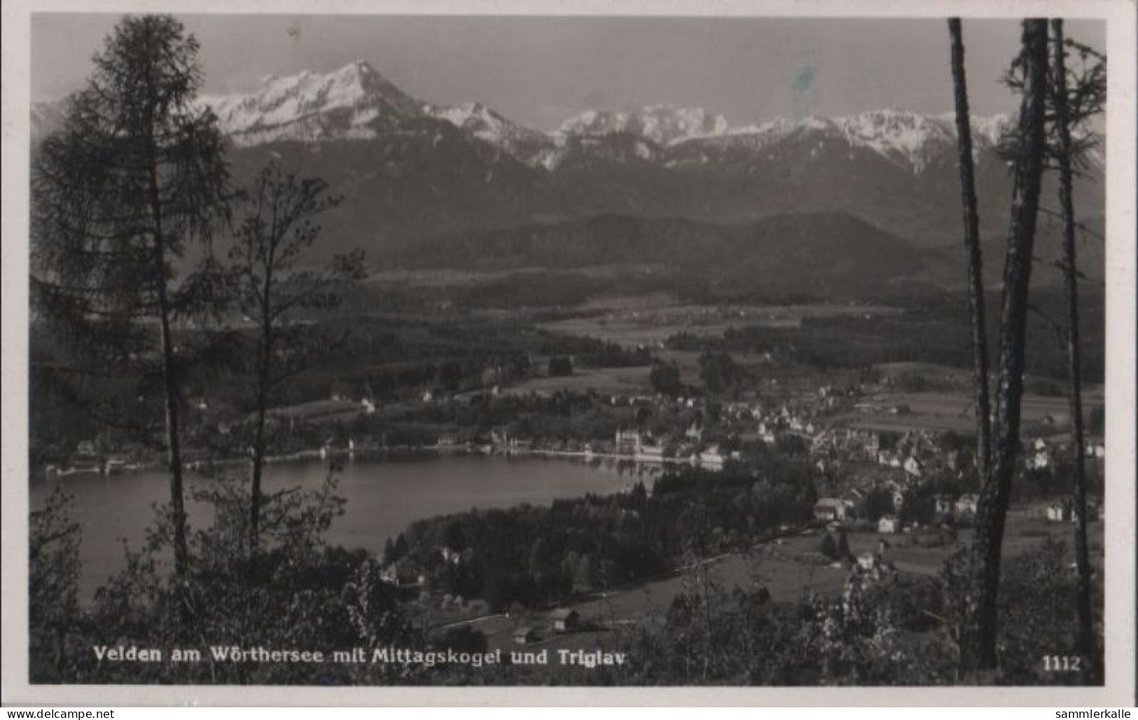 54448 - Österreich - Velden - Mit Mittagskogel Und Triglav - Ca. 1960 - Velden