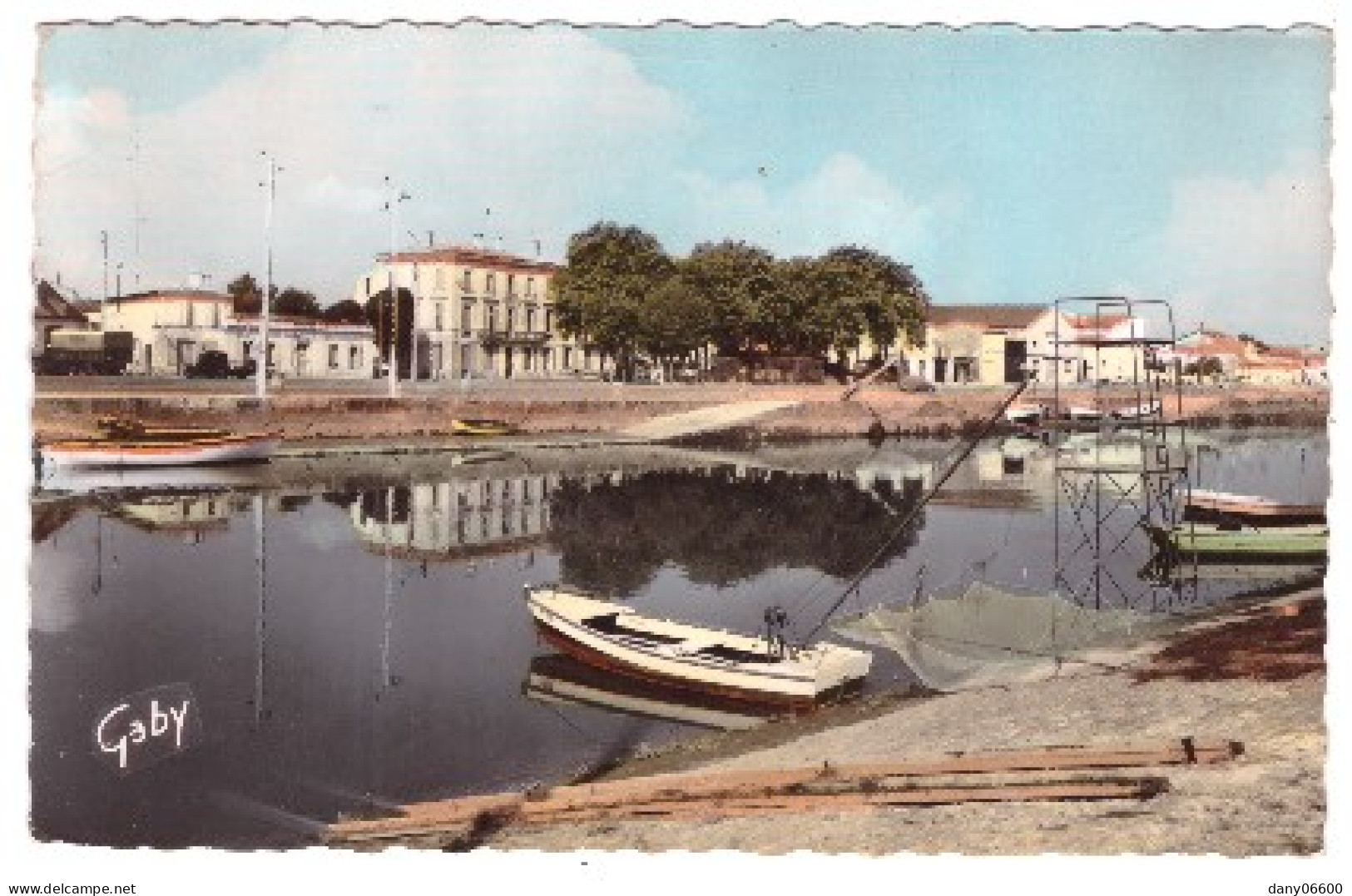 SAUJON - Port De Ribérou (carte Photo) - Saujon