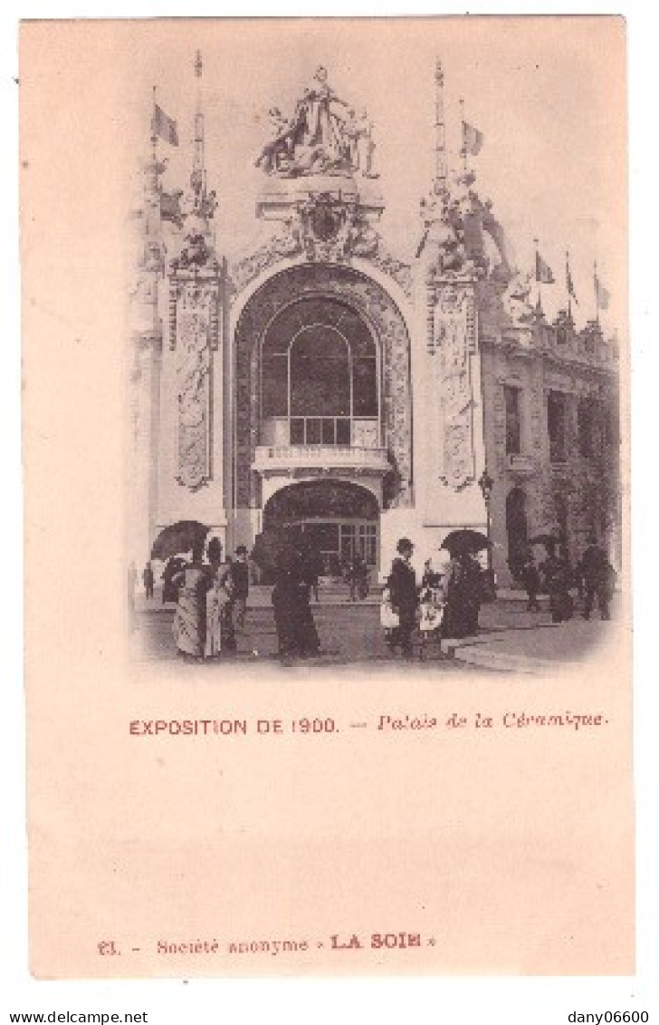 EXPOSITION DE 1900 - Palais De La Céramique  (carte Animée) - Exhibitions