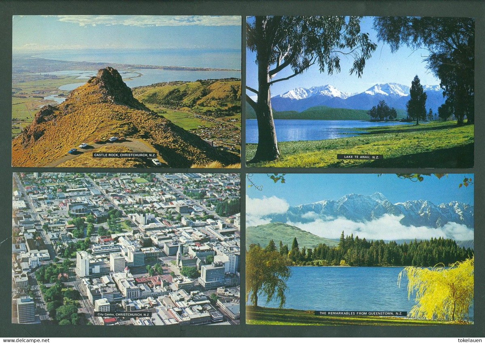 Lot collection 120x New Zealand cities mountains landscapes Maori