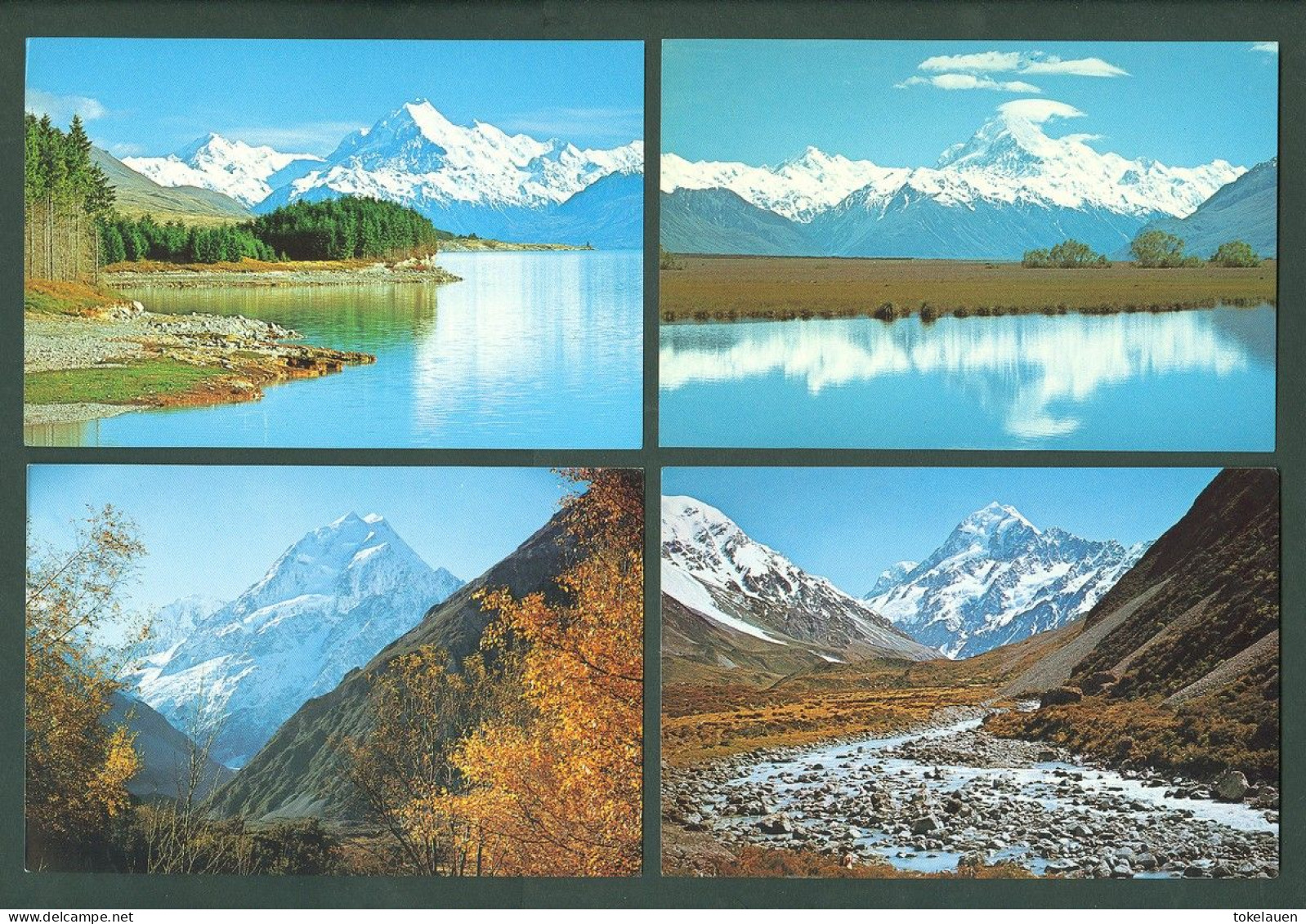 Lot collection 120x New Zealand cities mountains landscapes Maori