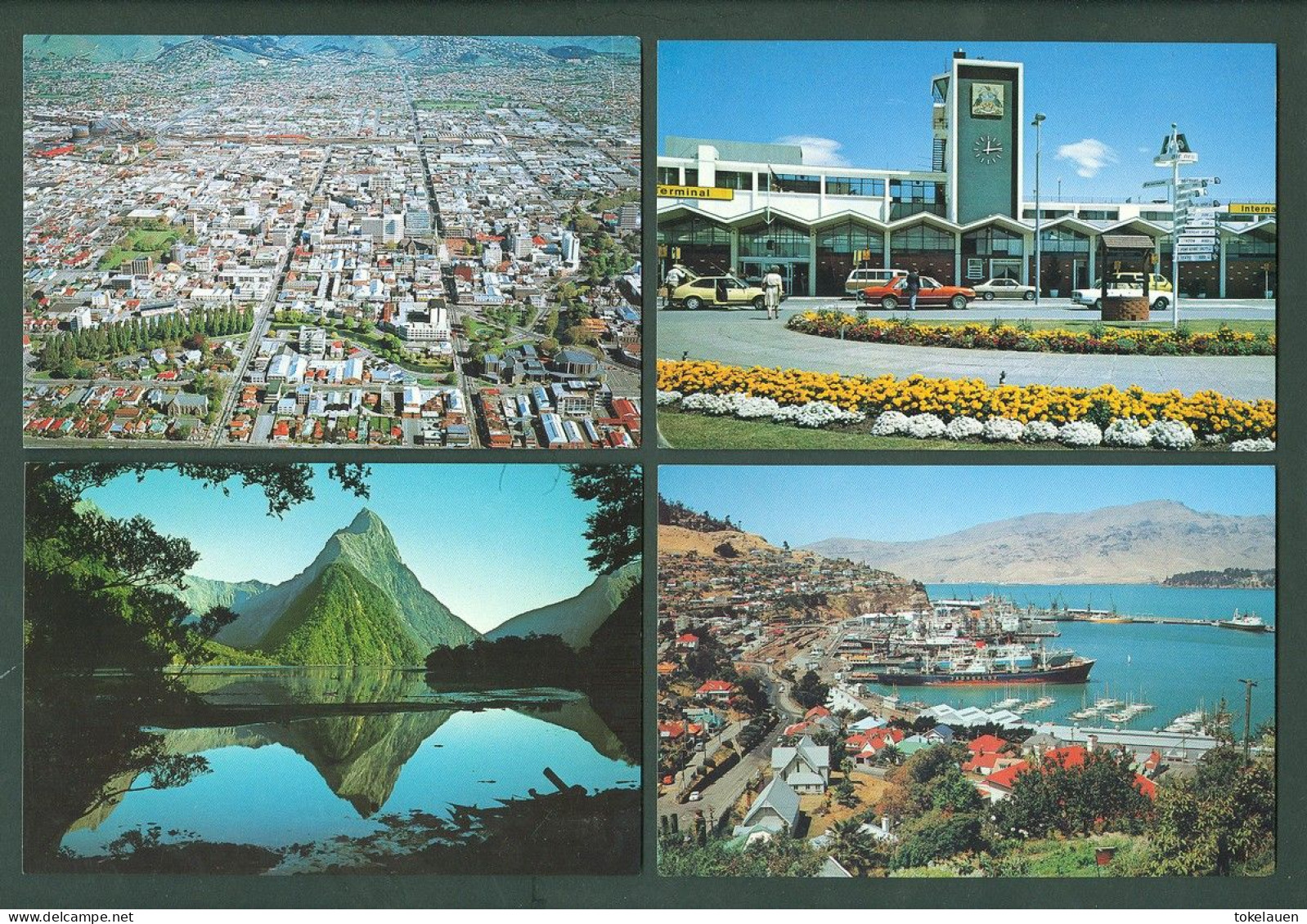 Lot collection 120x New Zealand cities mountains landscapes Maori