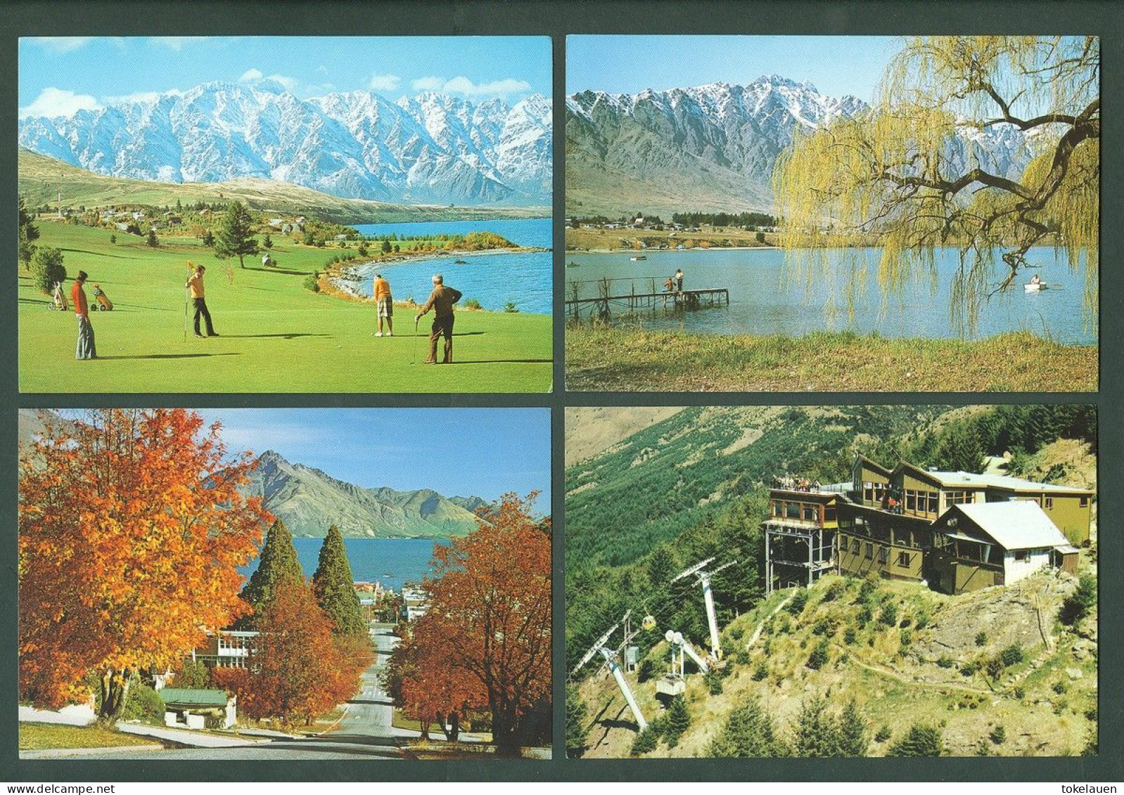 Lot collection 120x New Zealand cities mountains landscapes Maori