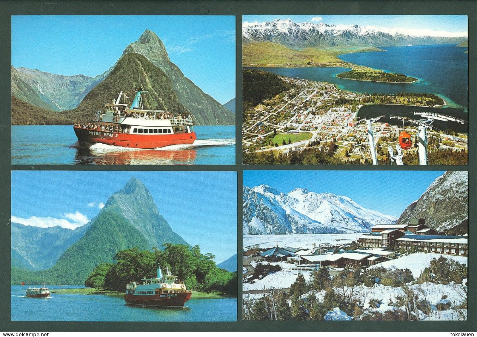 Lot collection 120x New Zealand cities mountains landscapes Maori