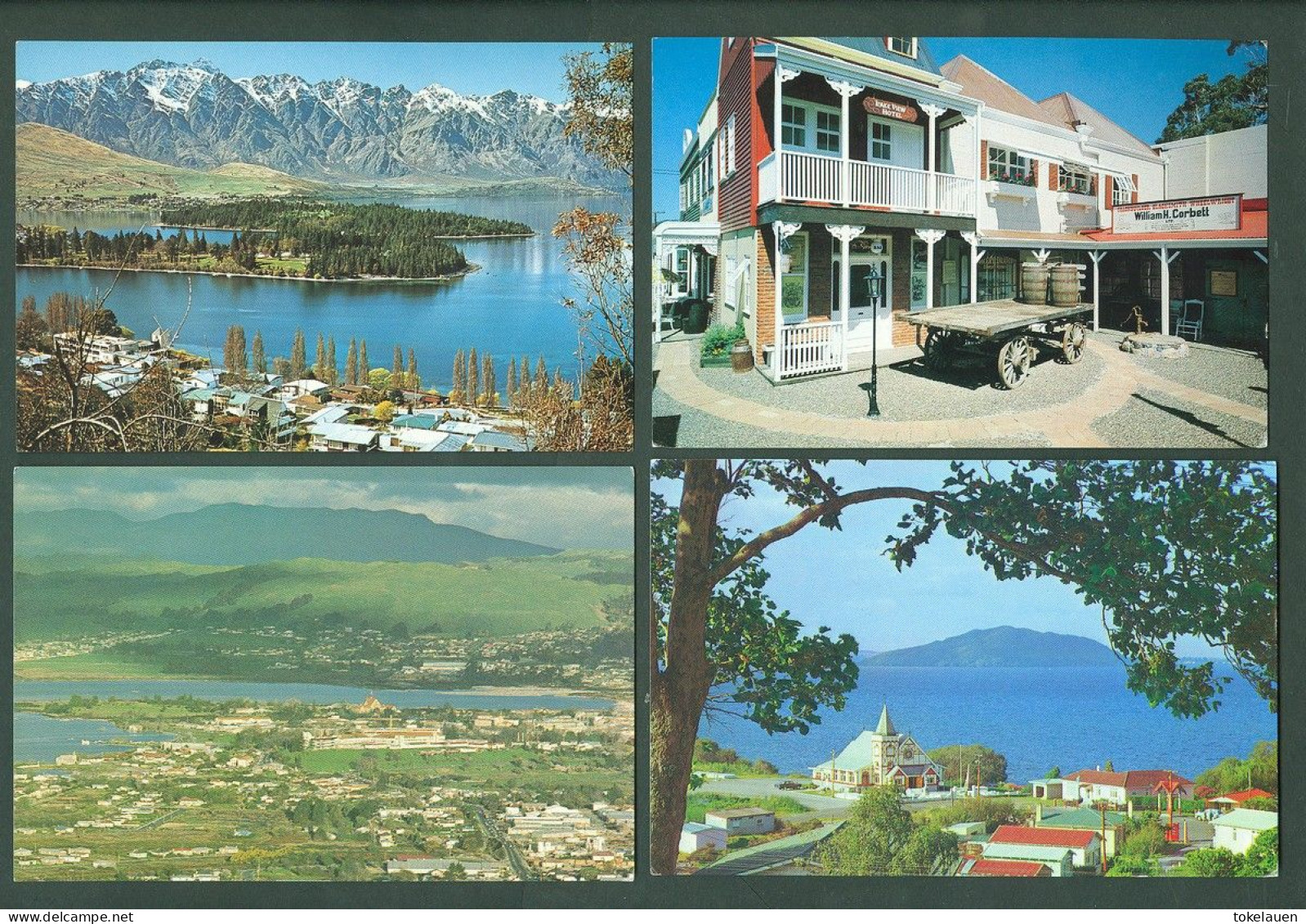 Lot collection 120x New Zealand cities mountains landscapes Maori