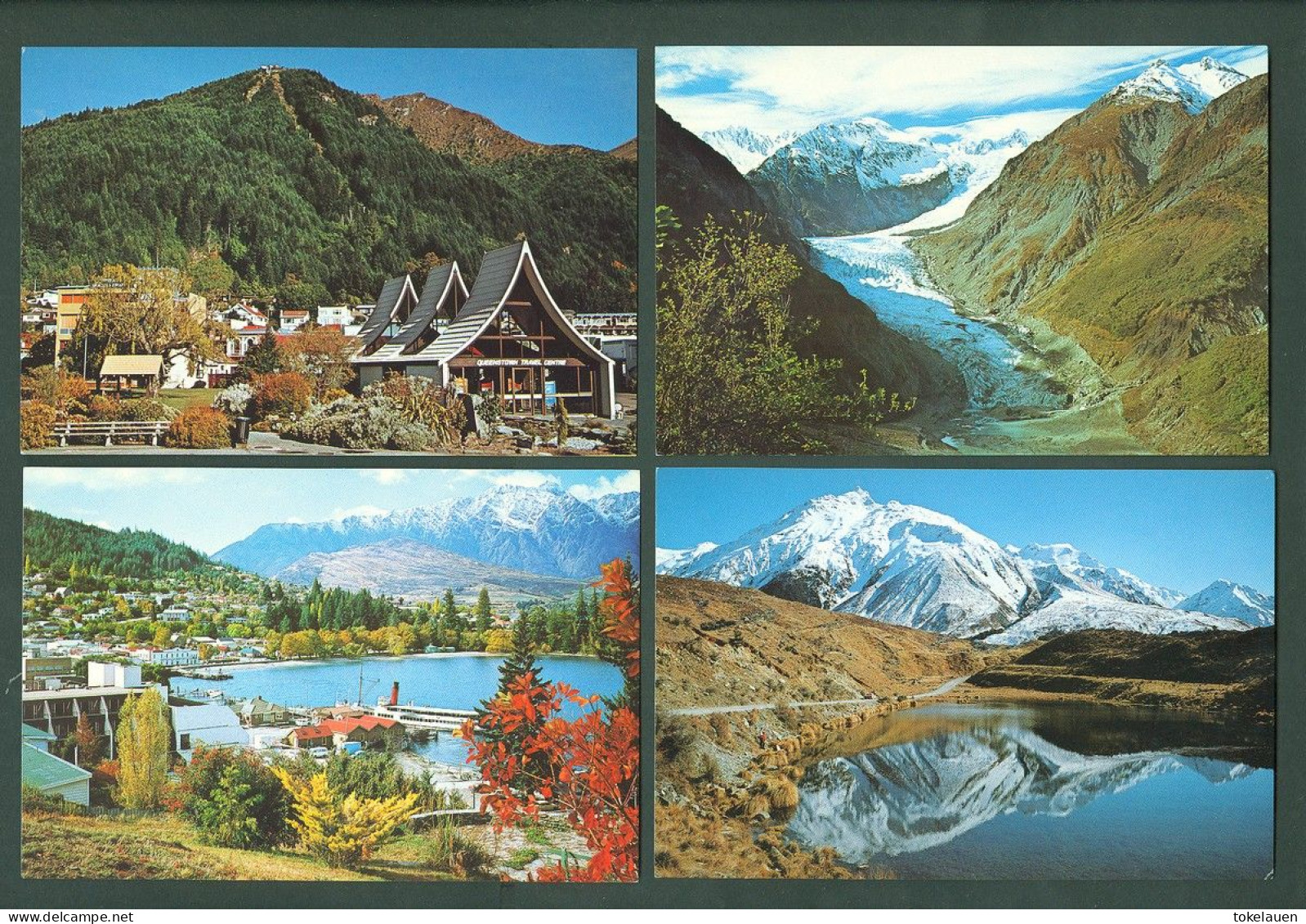 Lot collection 120x New Zealand cities mountains landscapes Maori