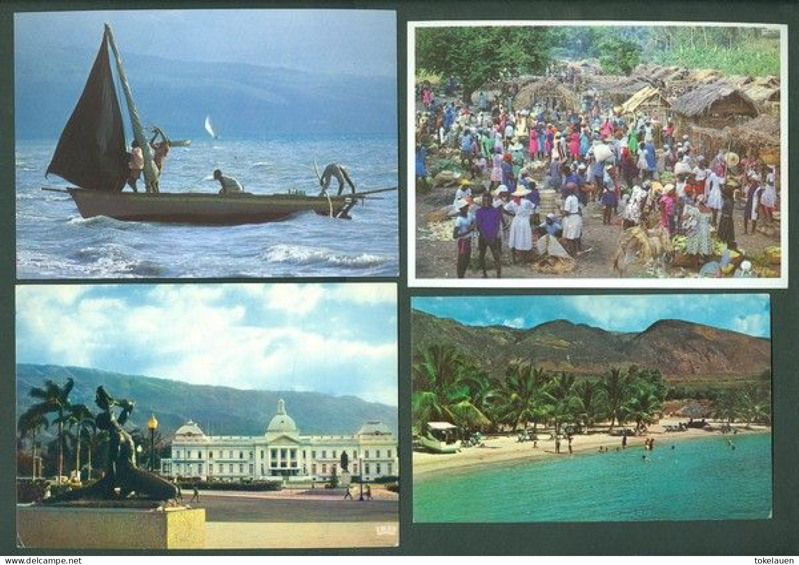 Lot Collection 14x Haiti Hispaniola Island Port-au-Prince Antilles West Indies - Haiti