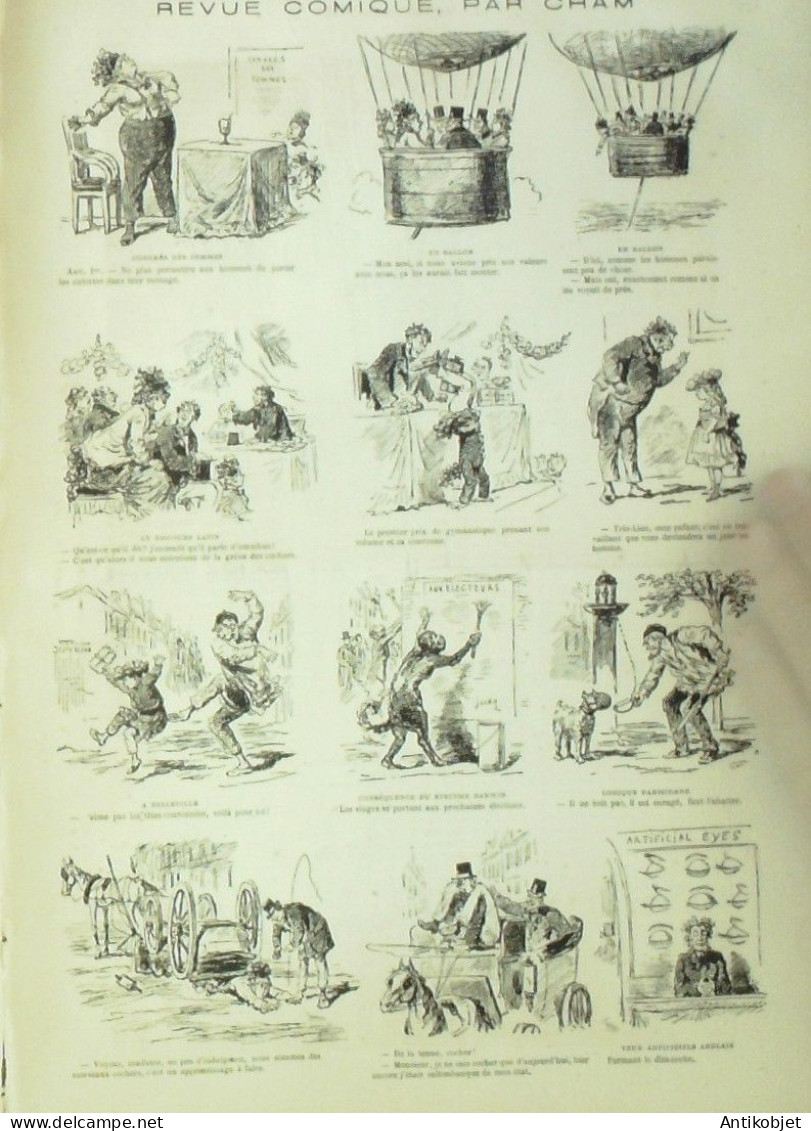 Le Monde Illustré 1878 N°1120 Angleterre Tamise Woolwich Choc Du Bywel-Castle Boulogne Sur Mer (62) - 1850 - 1899