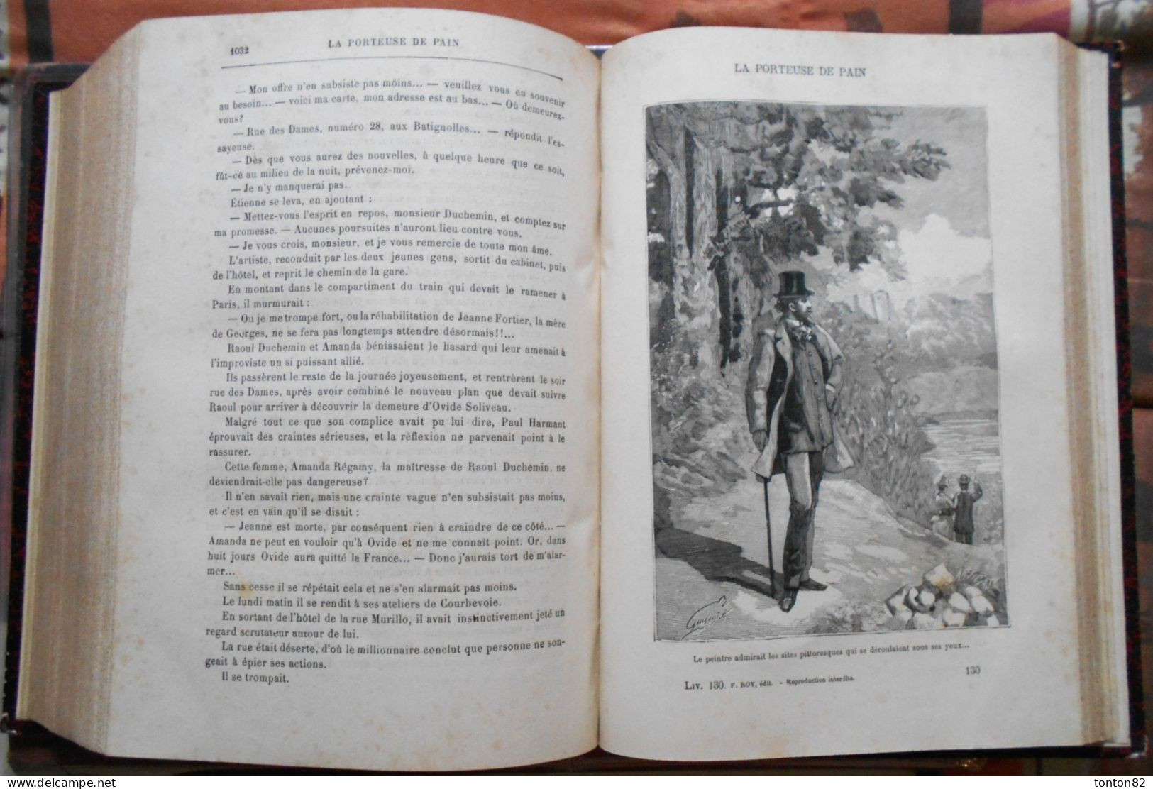 Xavier de Montépin -  La porteuse de pain - F. Roy, Libraire éditeur- ( 1890 ) - Version intégrale 1200 pages .