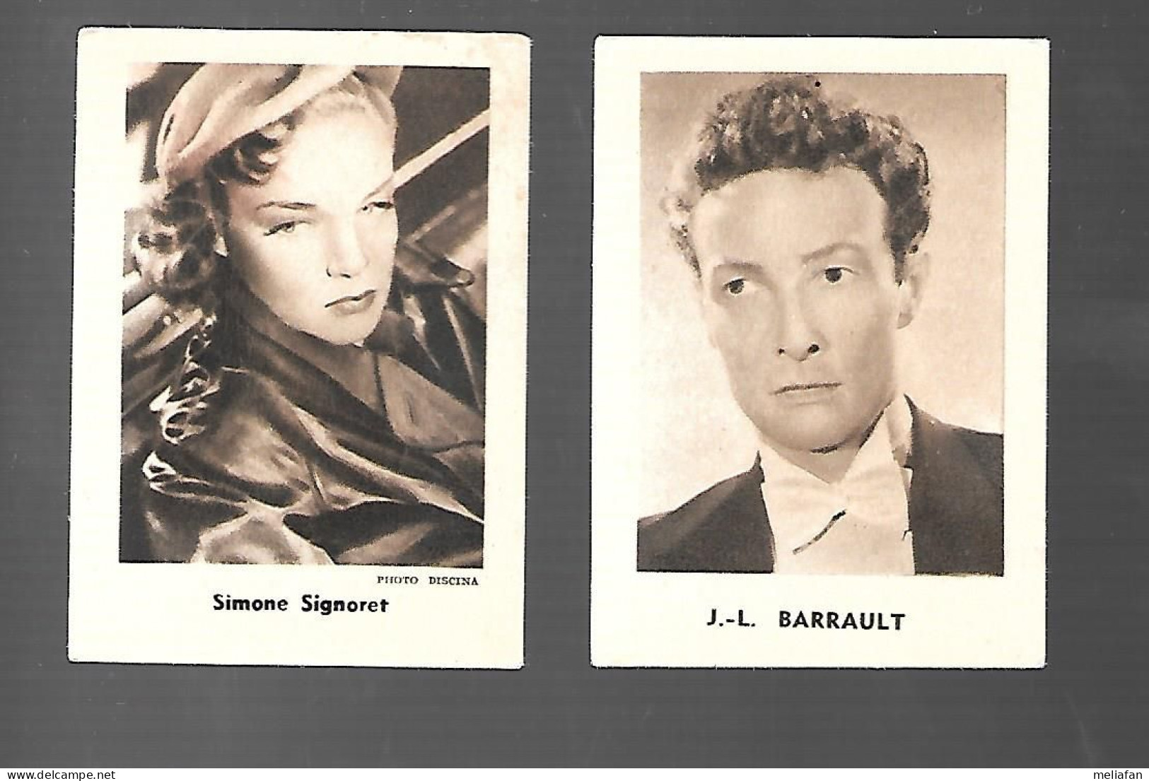 X080 - VIGNETTES ANONYMES - JEAN LOUIS BARRAULT - SIMONET SIGNORET - Photographs