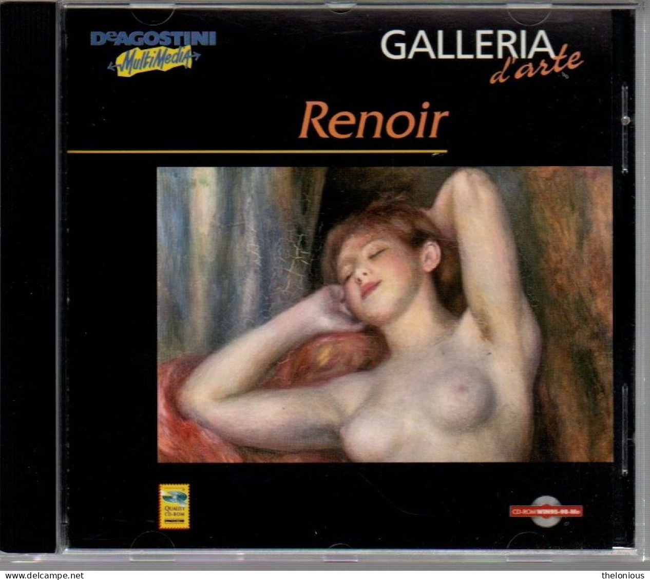 # CD ROM Galleria D'Arte - RENOIR - De Agostini Moltimedia 2001 - Andere Formaten