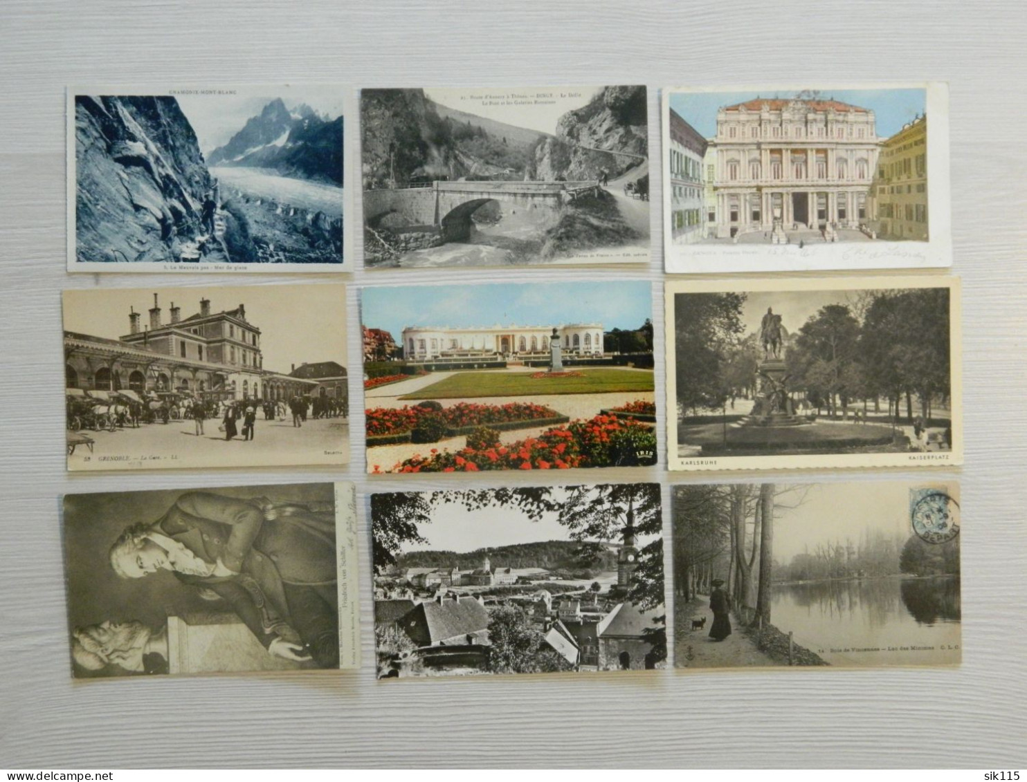 GROS LOT 2,4 Kg de Carte Postale FRANCE monde Belgique timbre cachet TAXE monument multivues