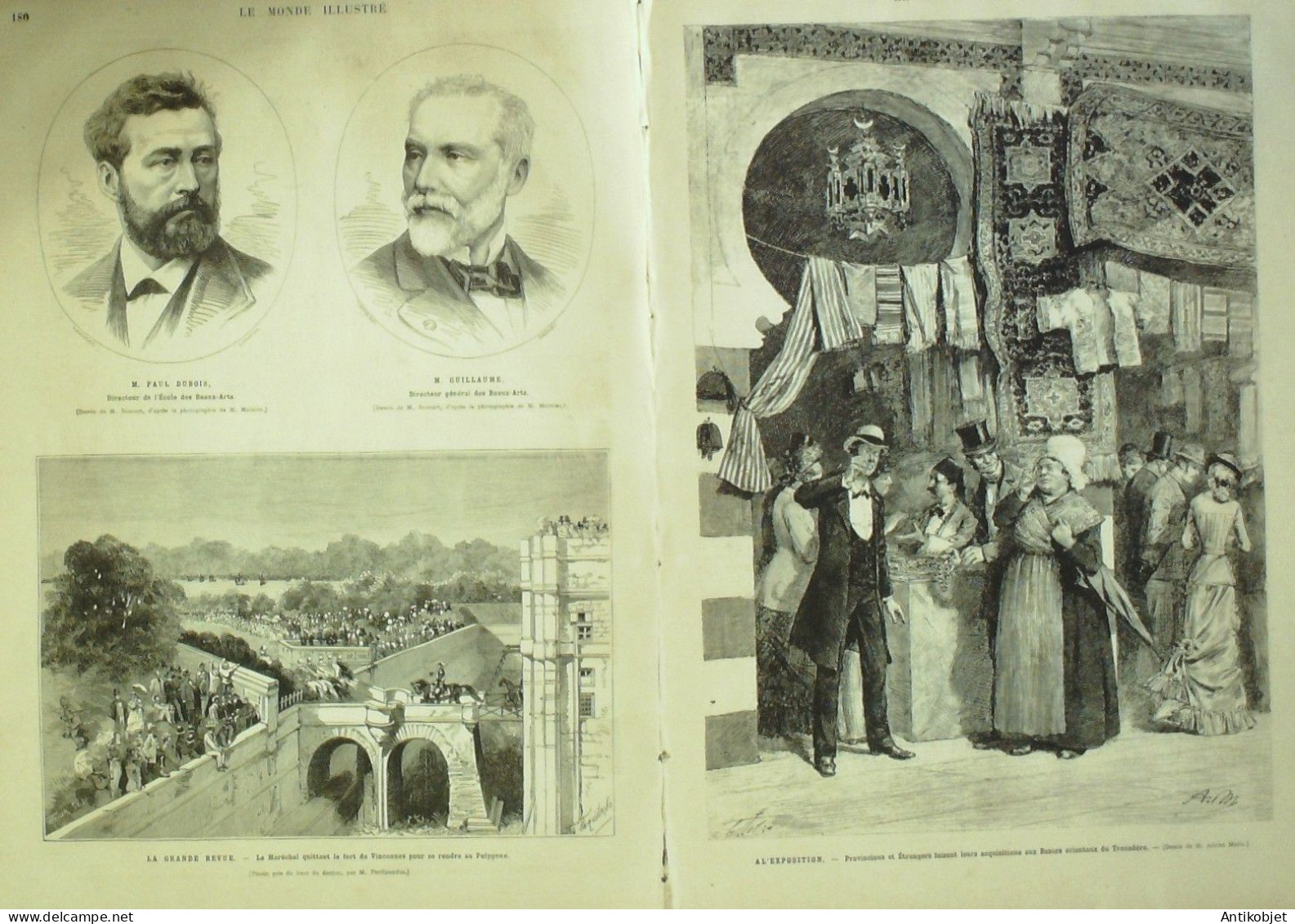 Le Monde Illustré 1878 N°1121 St Maur Choisy Villeneuve St-Georges (94) Vincennes (94) Panama Ruines - 1850 - 1899