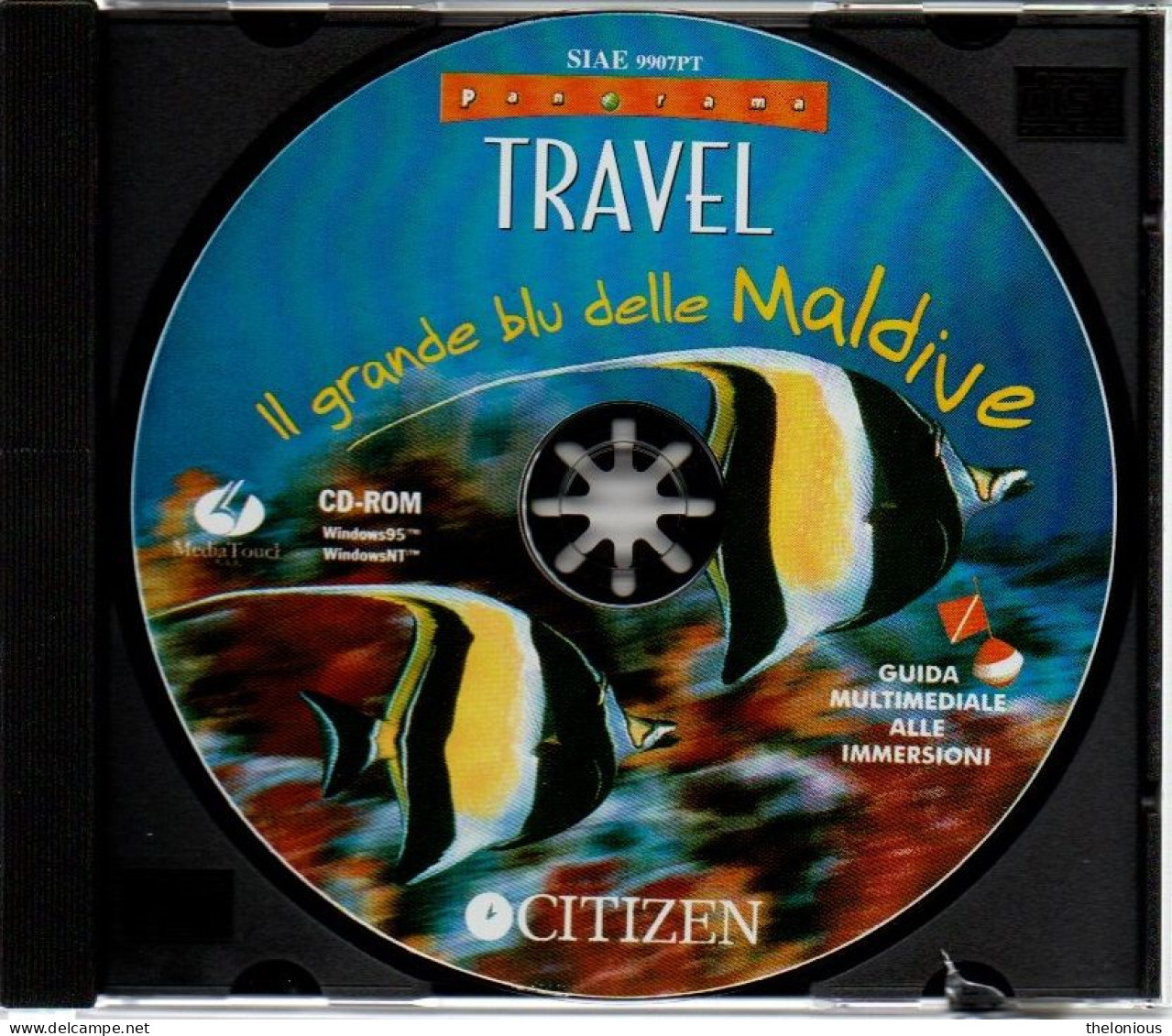 # CD ROM TRAVEL - Il Grande Blu Delle Maldive - Guida Mondiale Alle Immersioni - Sonstige Formate