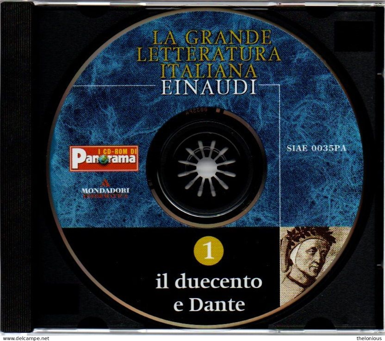 # CD ROM La Grande Letteratura Italiana - Il Duecento E Dante - Altri