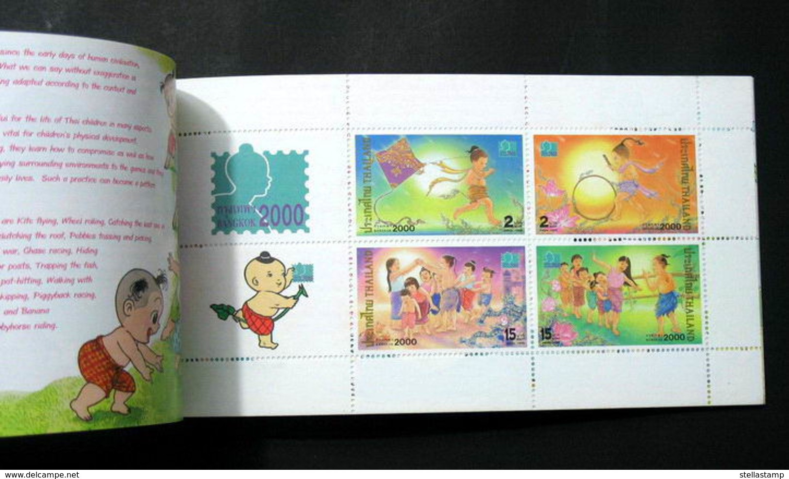 Thailand Booklet Stamp 2000 Bangkok - Thailand