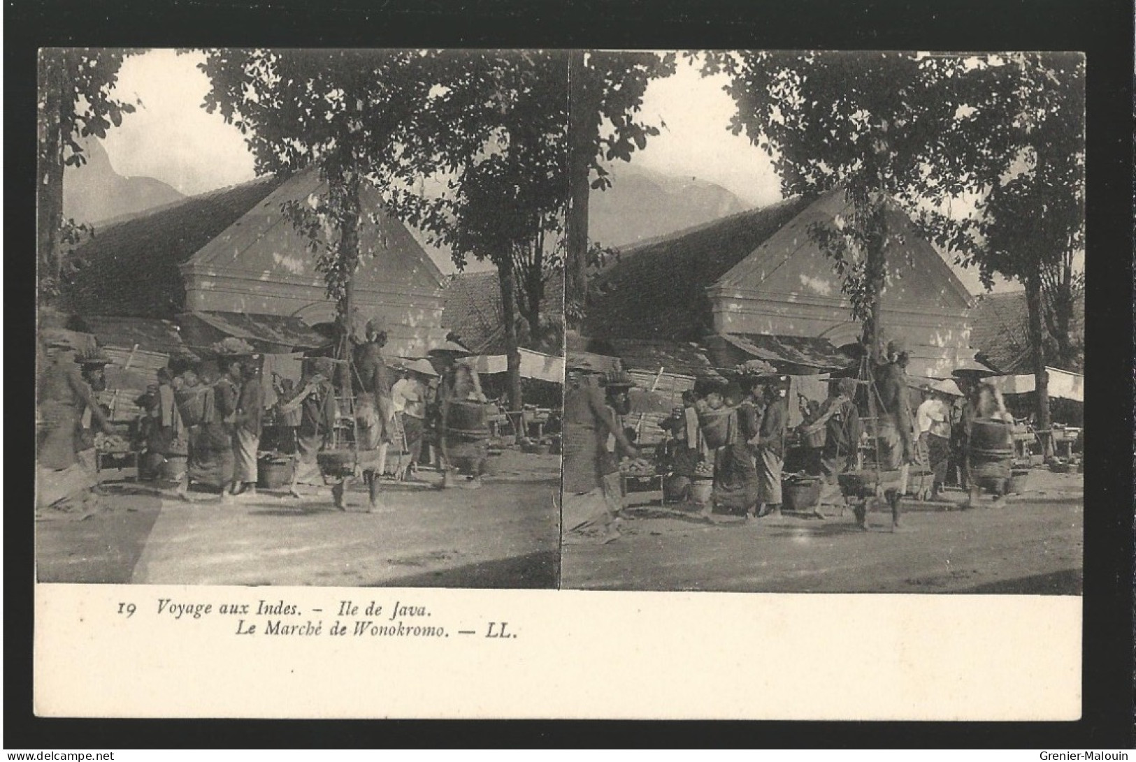 ILE DE JAVA - LE MARCHÉ DE WONOKROMO - VOYAGE AUX INDES - Indonesië