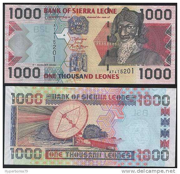 Sierra Leone P 24 C - 1000 1.000 Leones 4.8.2006 - UNC - Sierra Leona