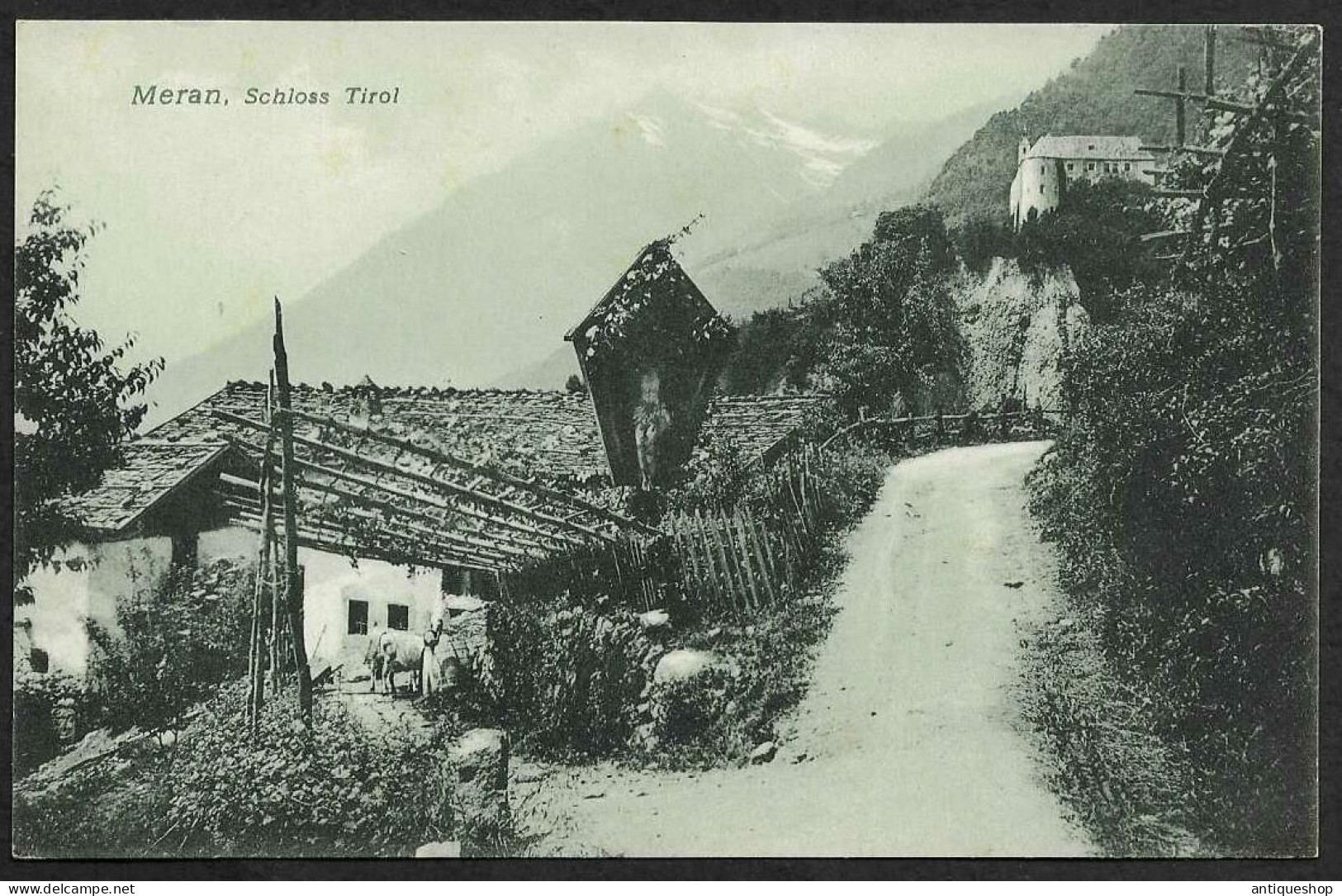 Italy------Meran (Merano)-----old Postcard - Merano