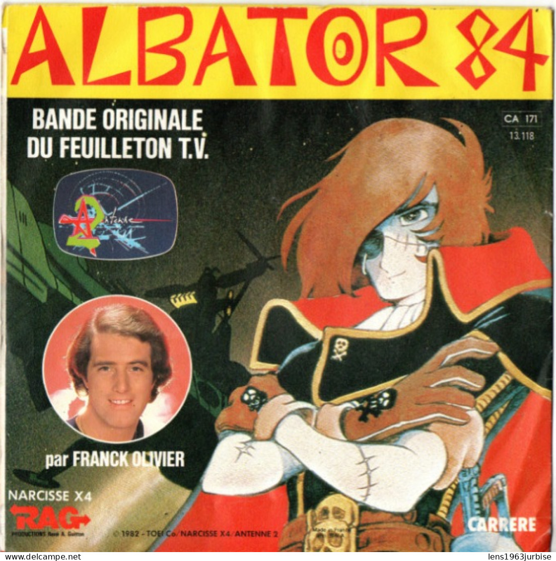 ALBATOR 84 , Par Franck Olivier  ( 1983 ) - 45 T - Maxi-Single