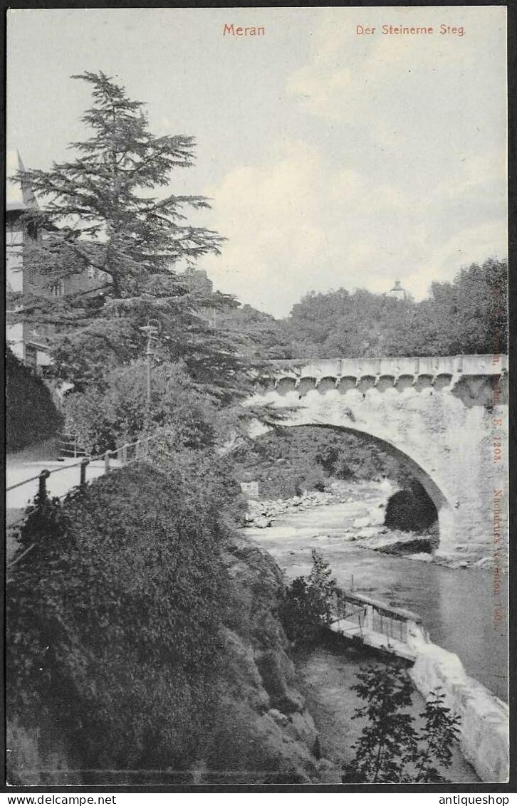 Italy------Meran (Merano)-----old Postcard - Merano