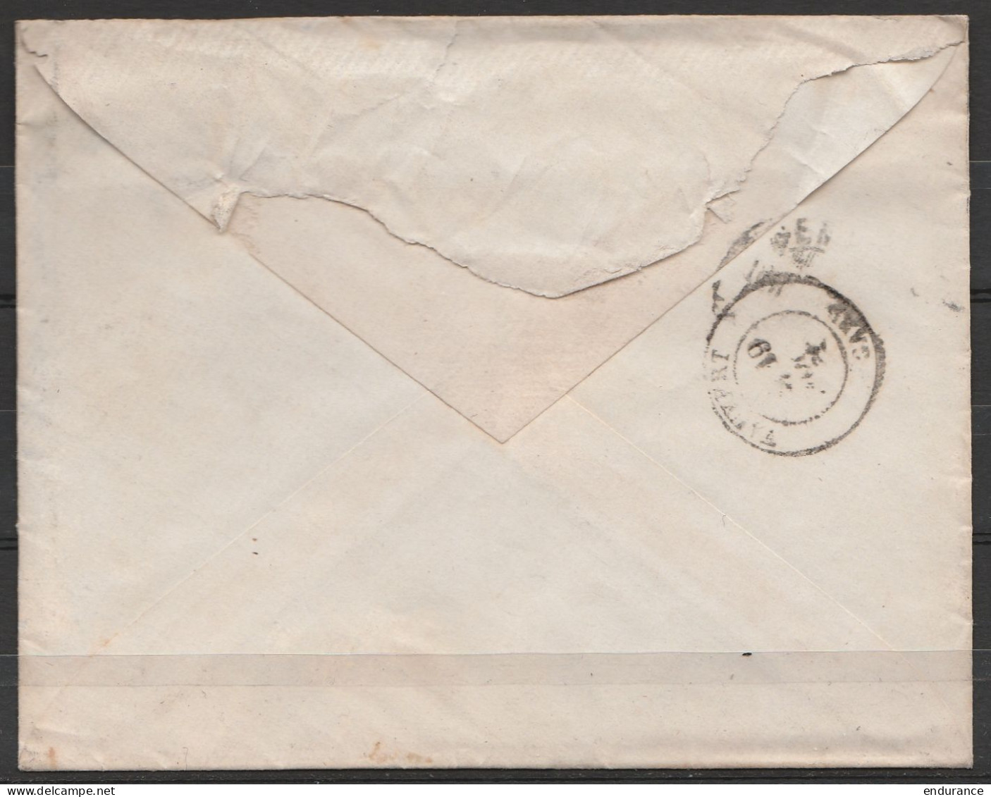 Suisse - L. Affr. 25c Càpt VEZENAZ /13.III.1880 Pour Château De B?? à VAUVERT (Gard) - Cartas & Documentos