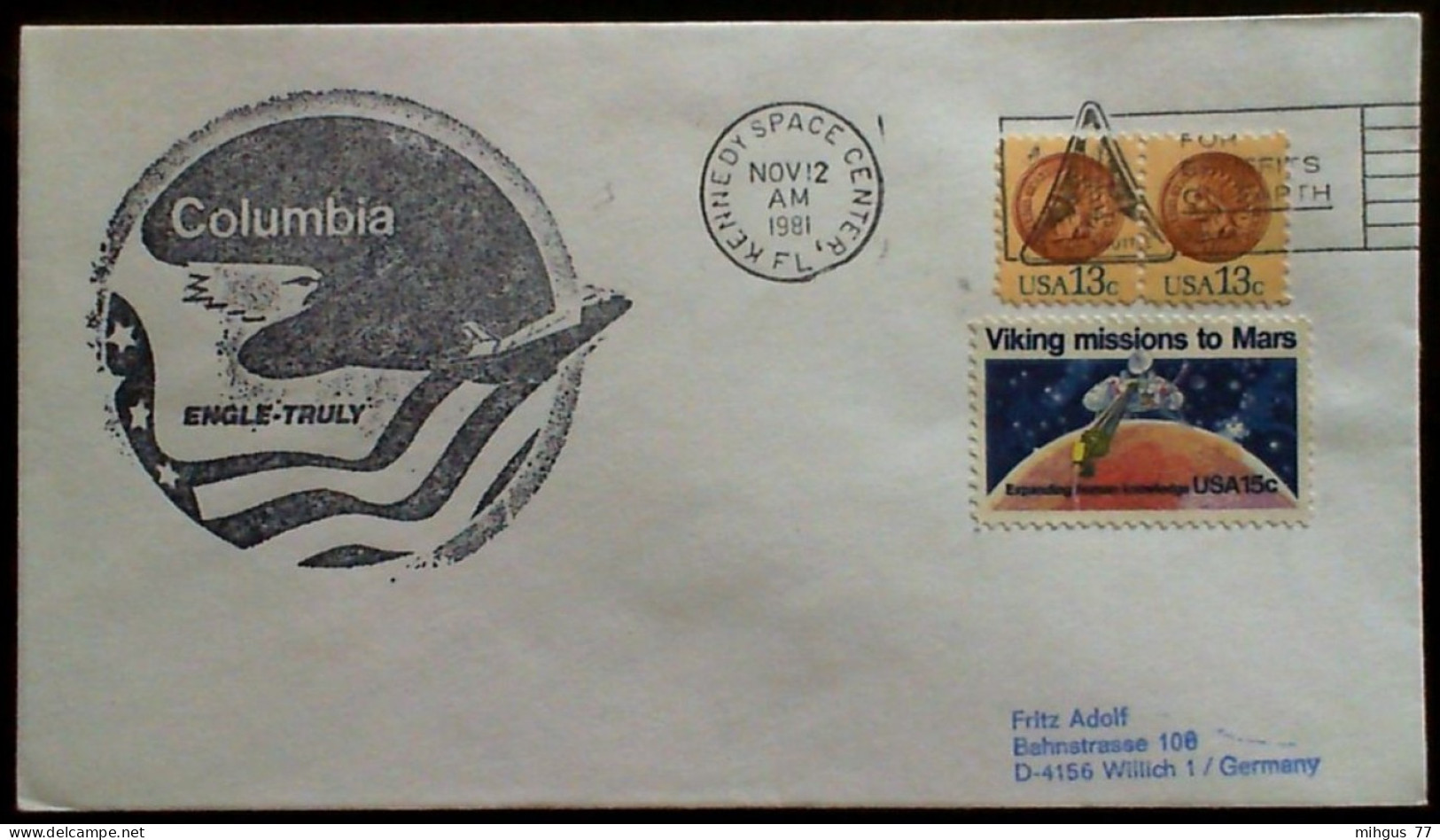 USA 1981 Columbia - Etats-Unis