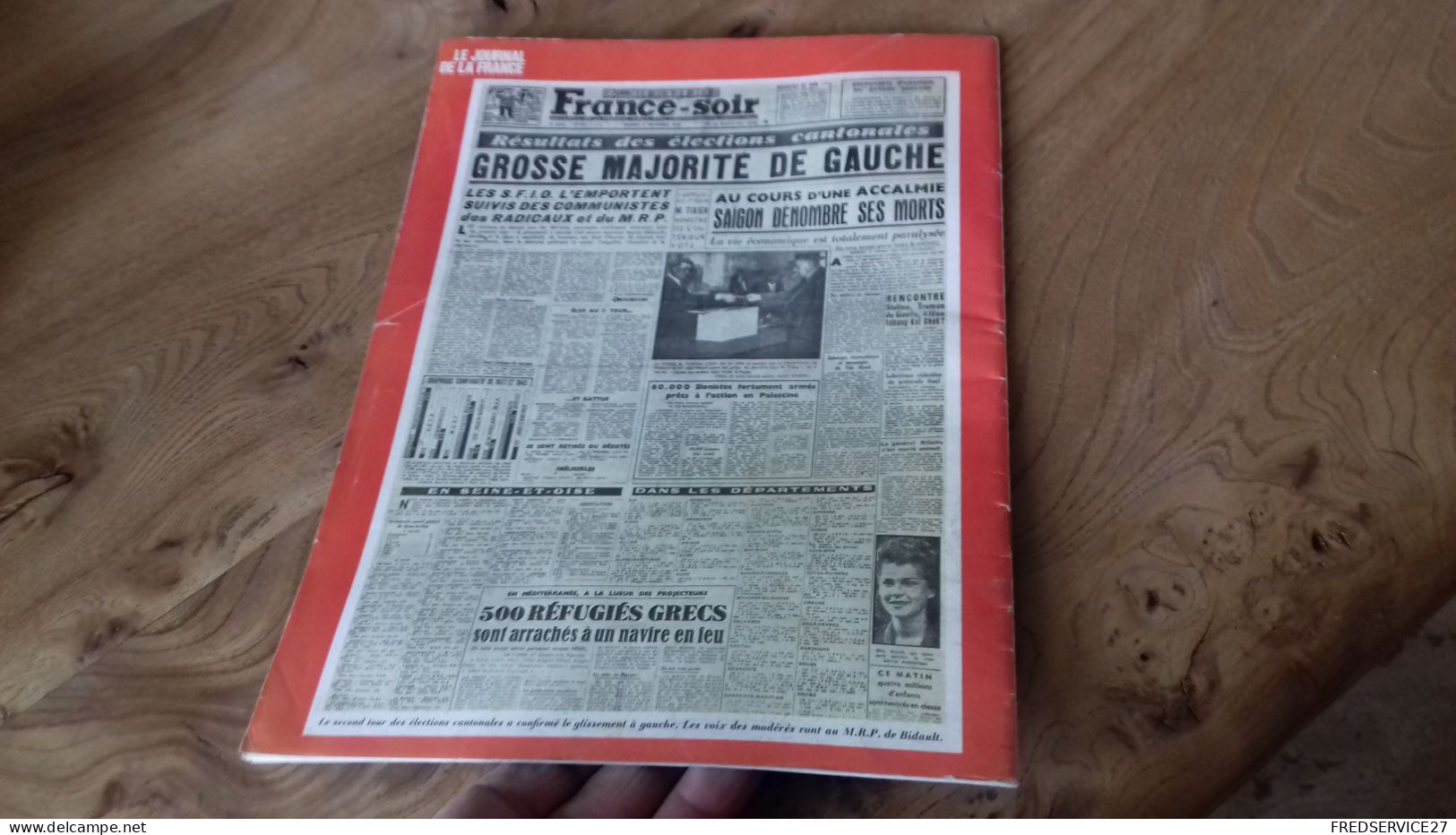 152/ LE JOURNAL DE LA FRANCE LES ANNEES 40 N° 198 - Histoire