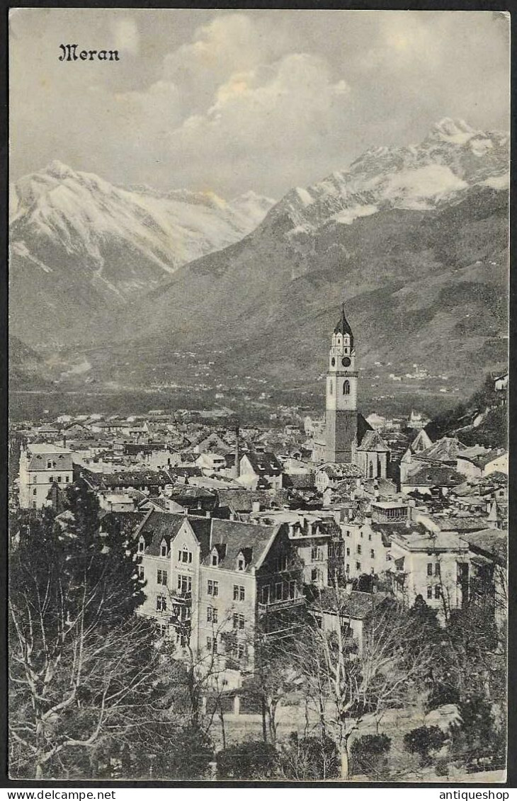 Italy------Meran (Merano)-----old Postcard - Merano