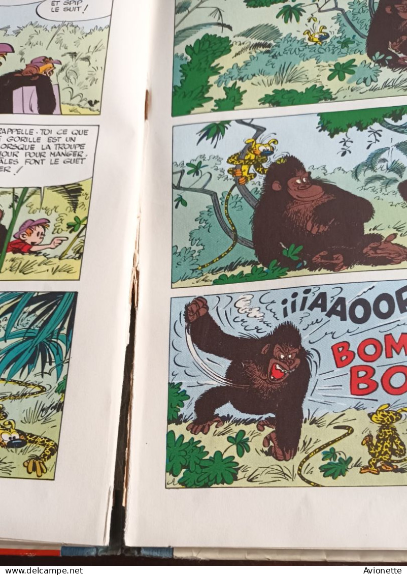 BD "Le gorille a bonne mine" par Franquin / 1959 (les pages se détachent...)