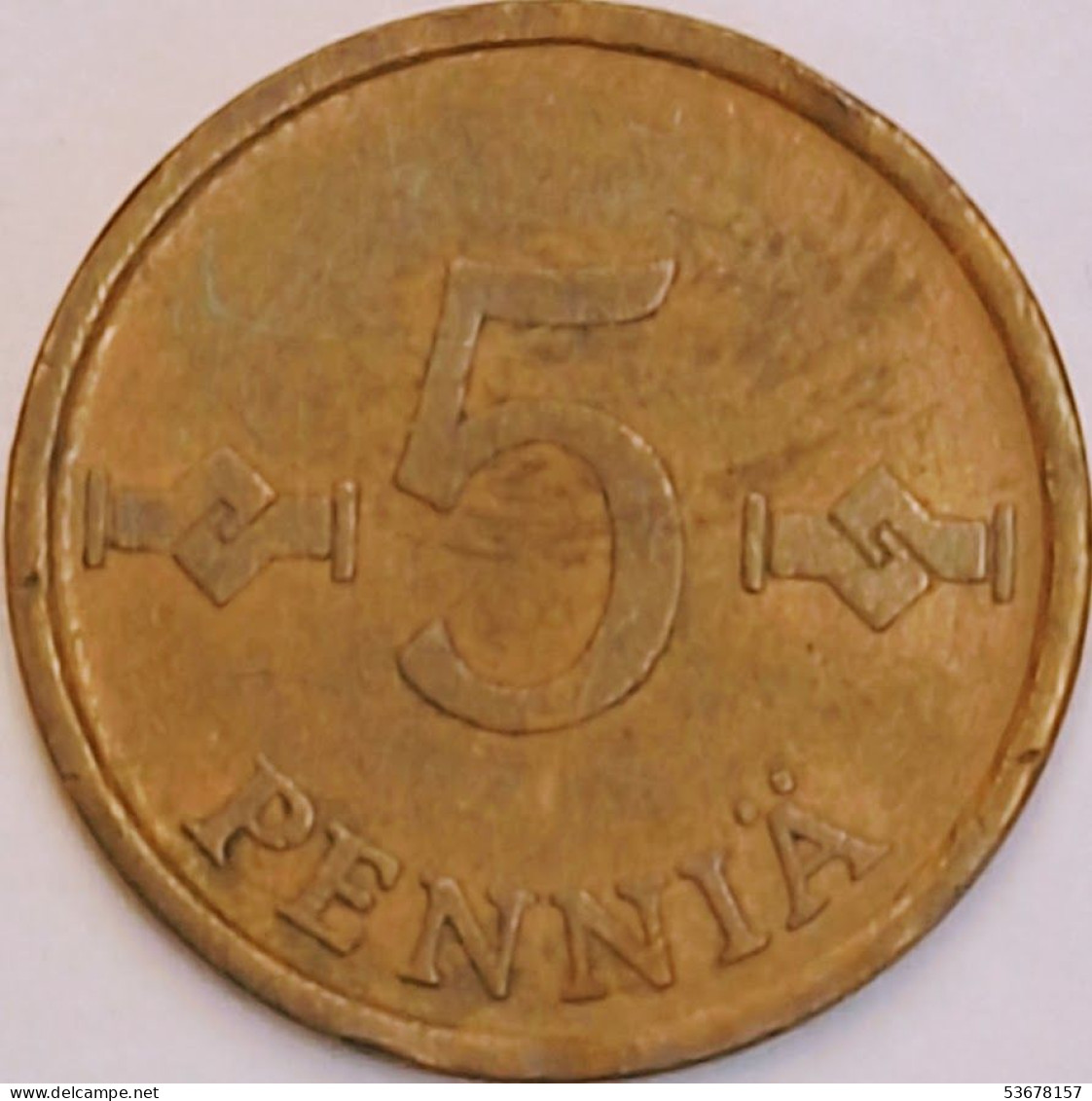 Finland - 5 Pennia 1967, KM# 45 (#3906) - Finnland