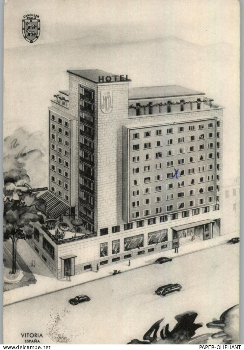 E 01000 VITORIA, Hotel Canciller Ayala, 1956 - Álava (Vitoria)