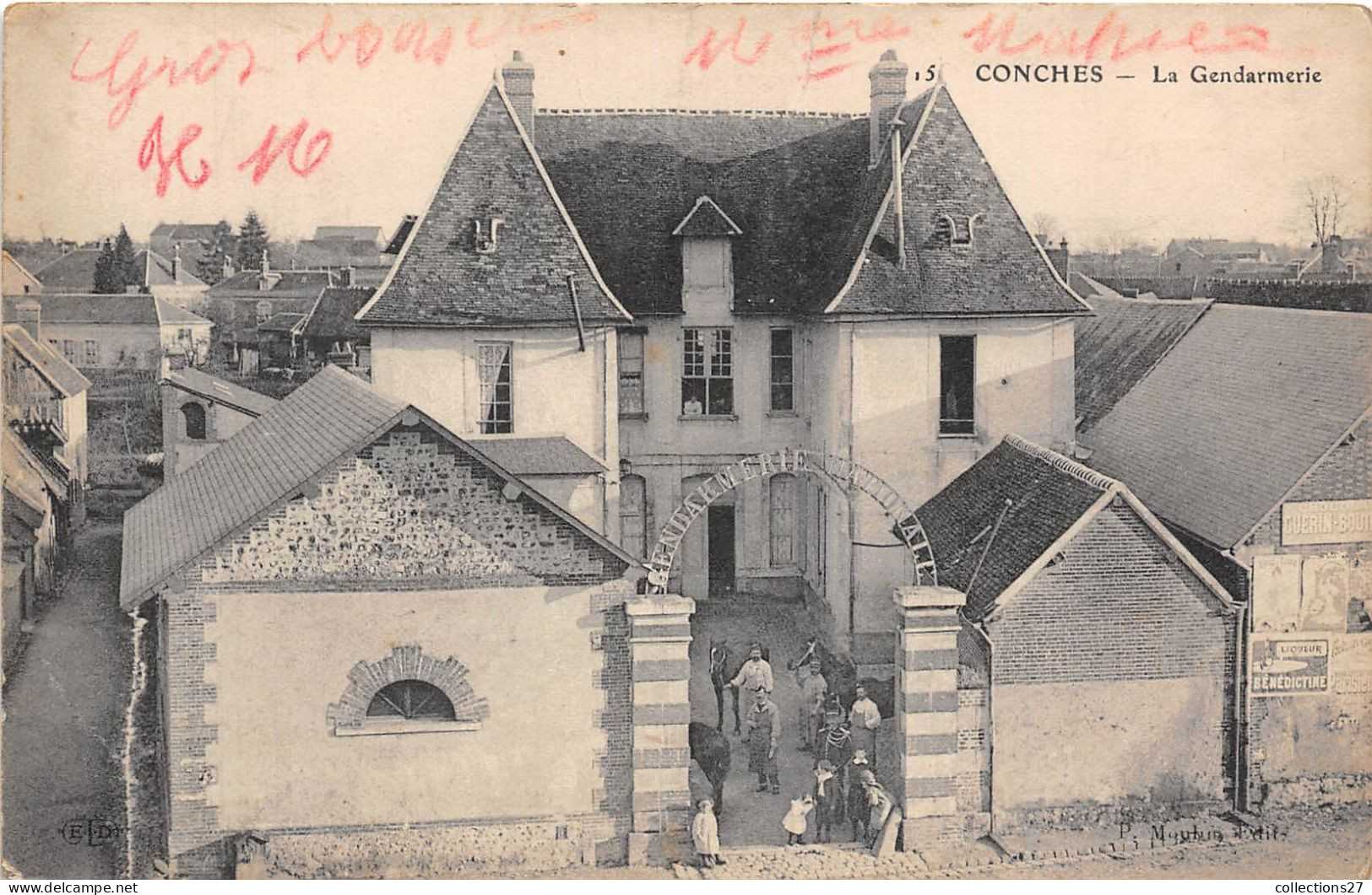 27-CONCHES- LA GENDARMERIE - Conches-en-Ouche