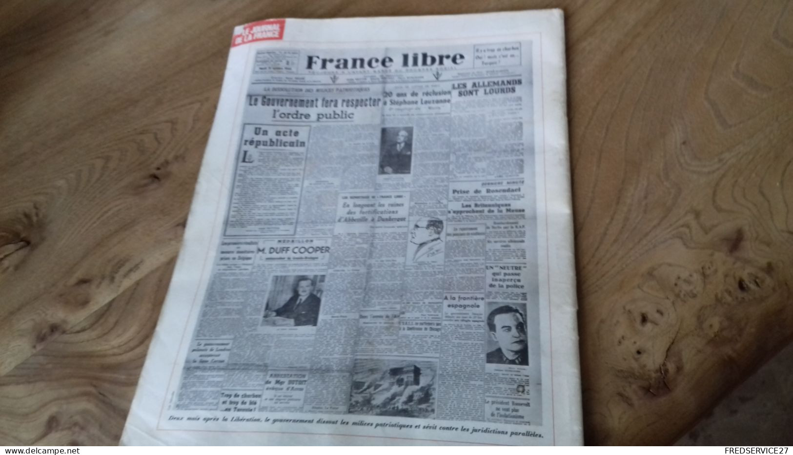 152/ LE JOURNAL DE LA FRANCE LES ANNEES 40 N° 84 - Storia