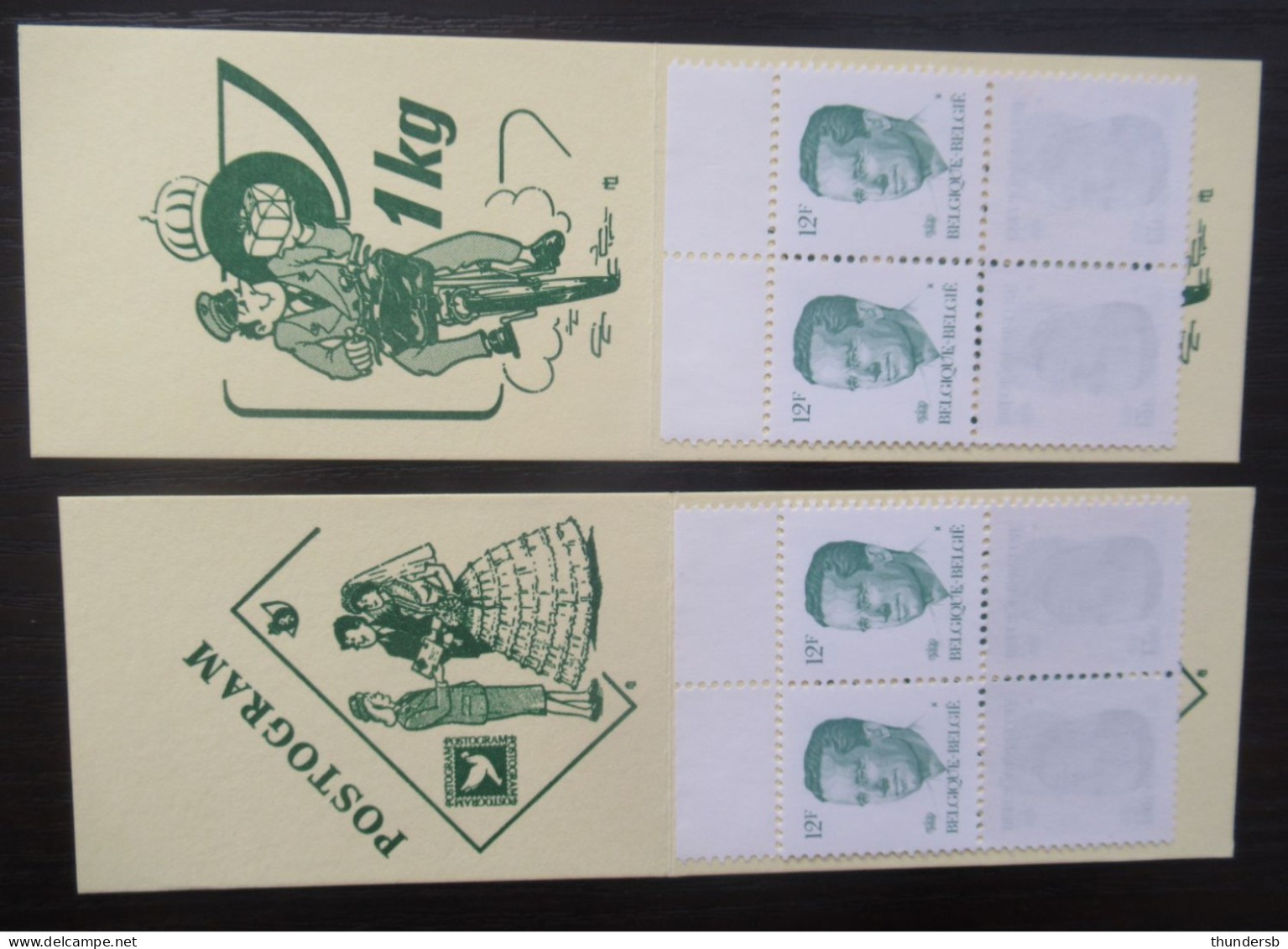 B16 En B17 'Pakken En Postogram' - Postfris ** - Côte: 60 Euro - 1981-1990 Velghe