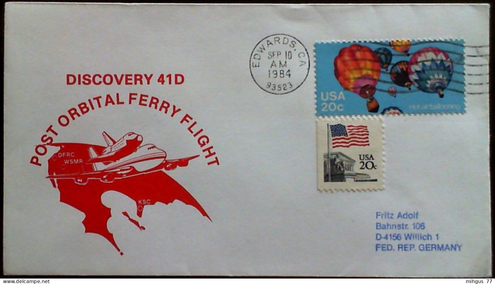 USA 1984 Discovery 41D - Etats-Unis