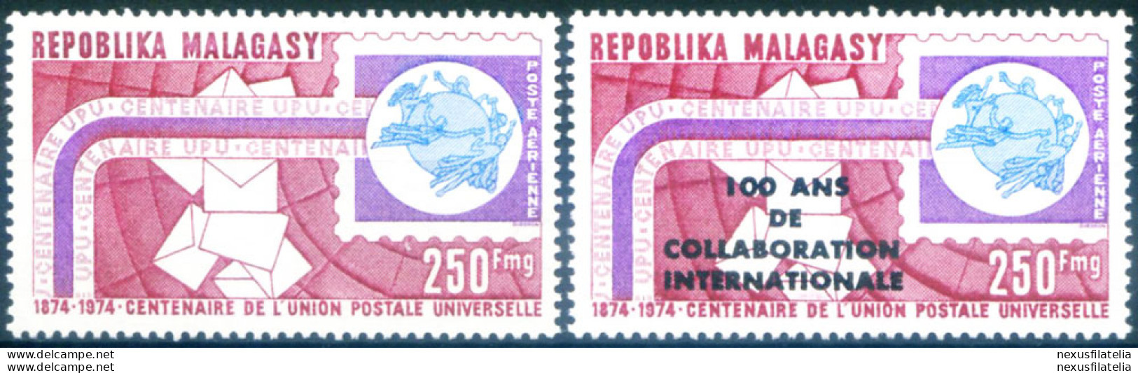 UPU 1974. - Madagascar (1960-...)