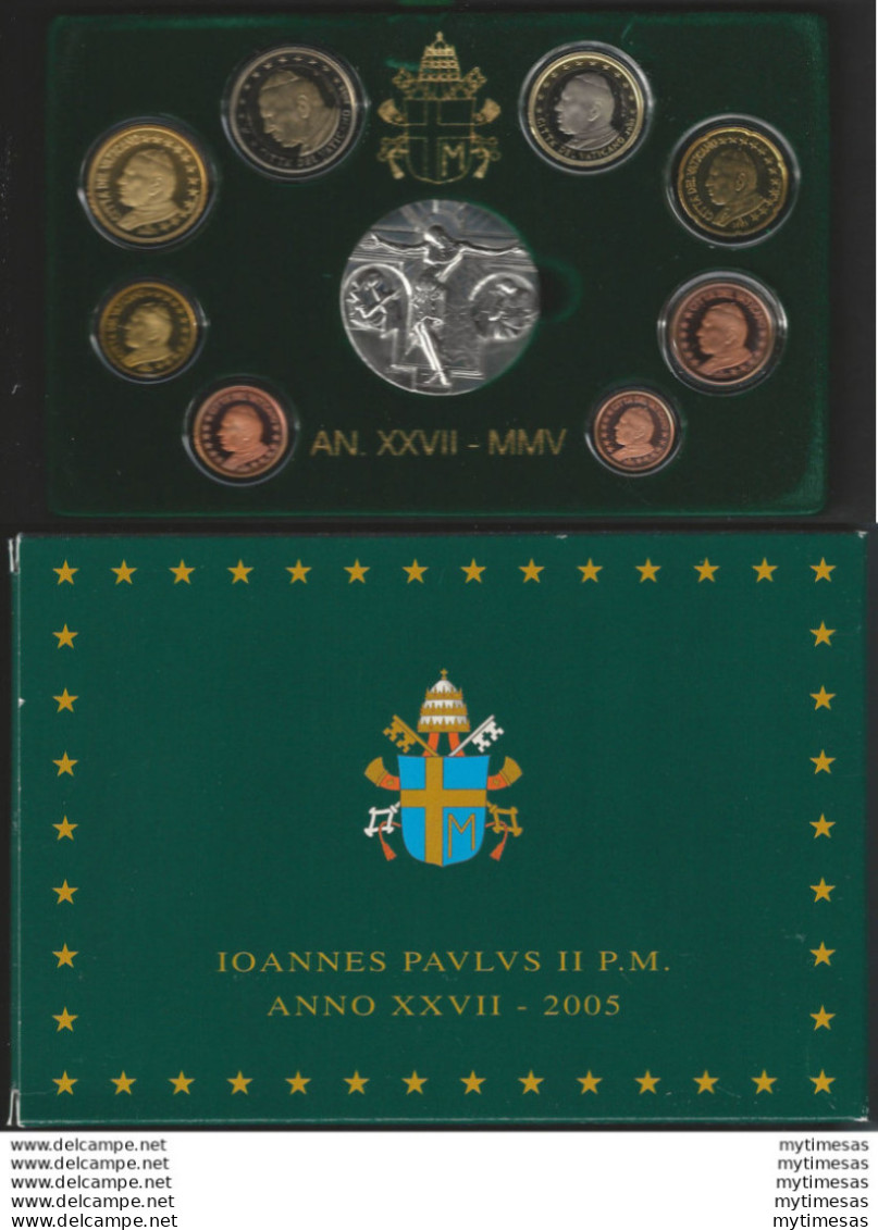 2005 Vaticano Divisionale 8 Monete FS - Proof - Vaticaanstad
