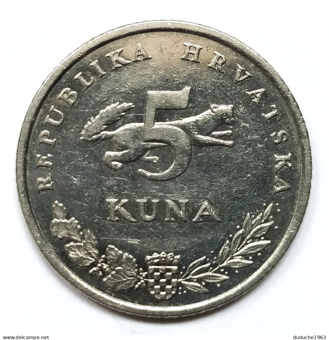 Croatie - 5 Kuna 1995 - Kroatië