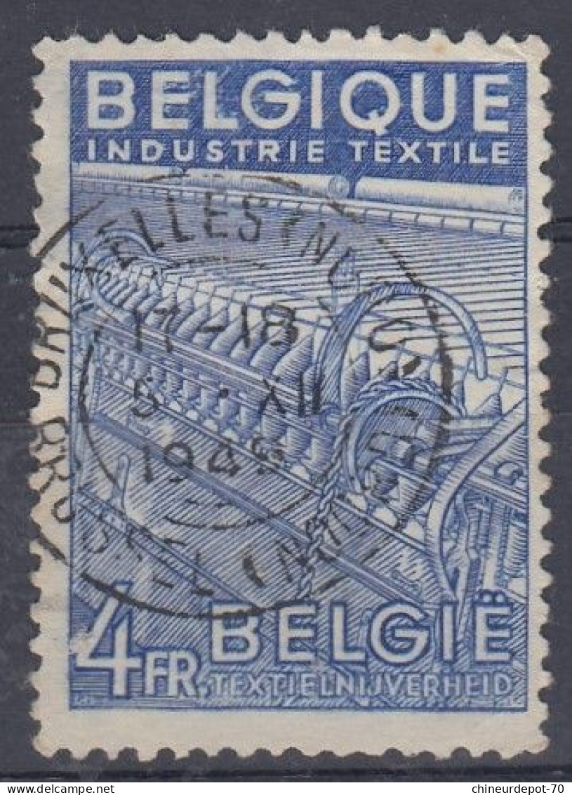 INDUSTRIE TEXTILE CACHET BRUXELLES NORD - Used Stamps