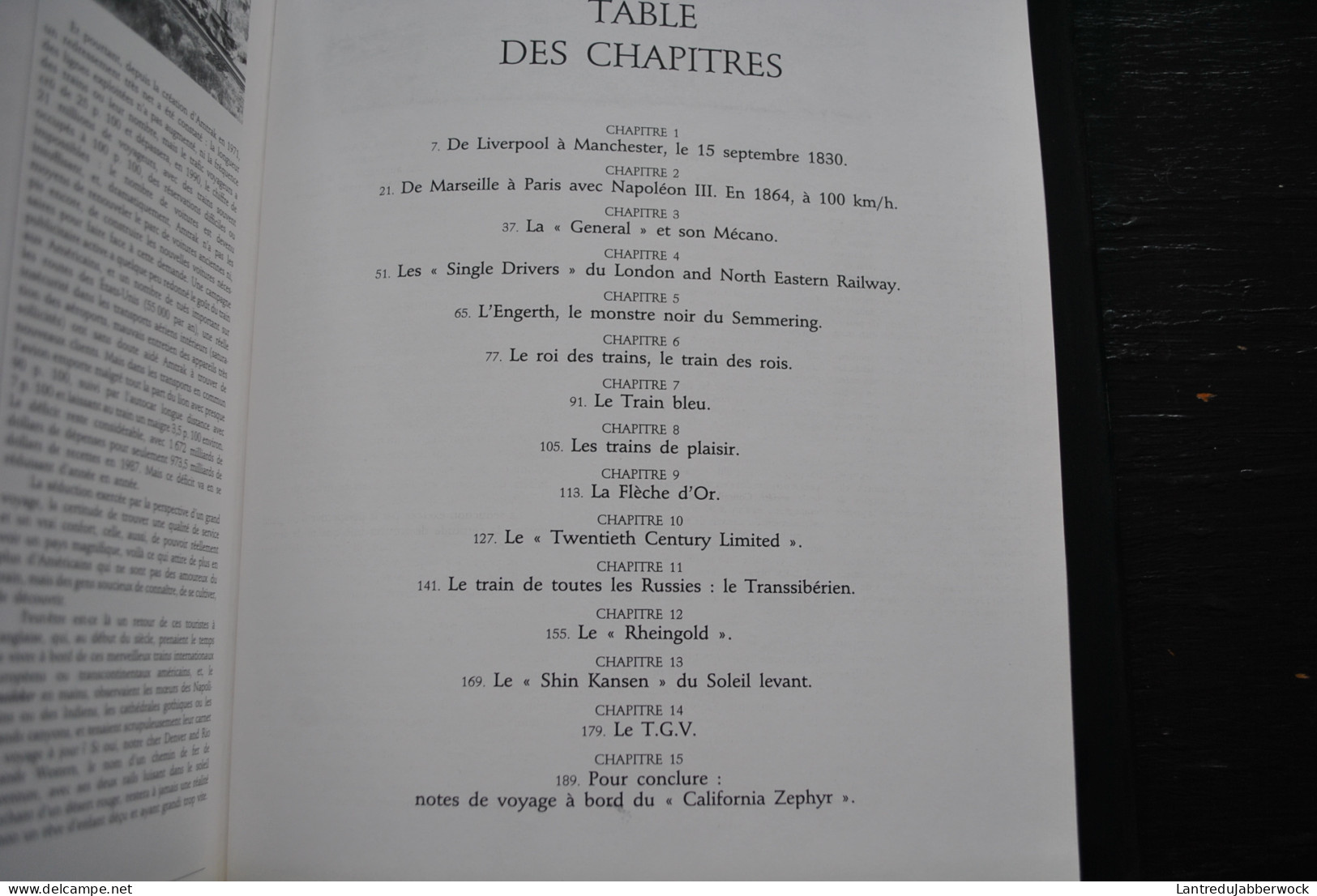 LAMMING Les Grands Trains De 1830 à Nos Jours Chemin De Fer Napoléon III La Flèche D'or Train Bleu Engerth Transsibérien - Ferrocarril & Tranvías