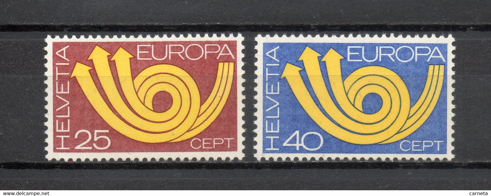 SUISSE   N° 924 + 925    NEUFS SANS CHARNIERE  COTE  1.20€    EUROPA - Neufs